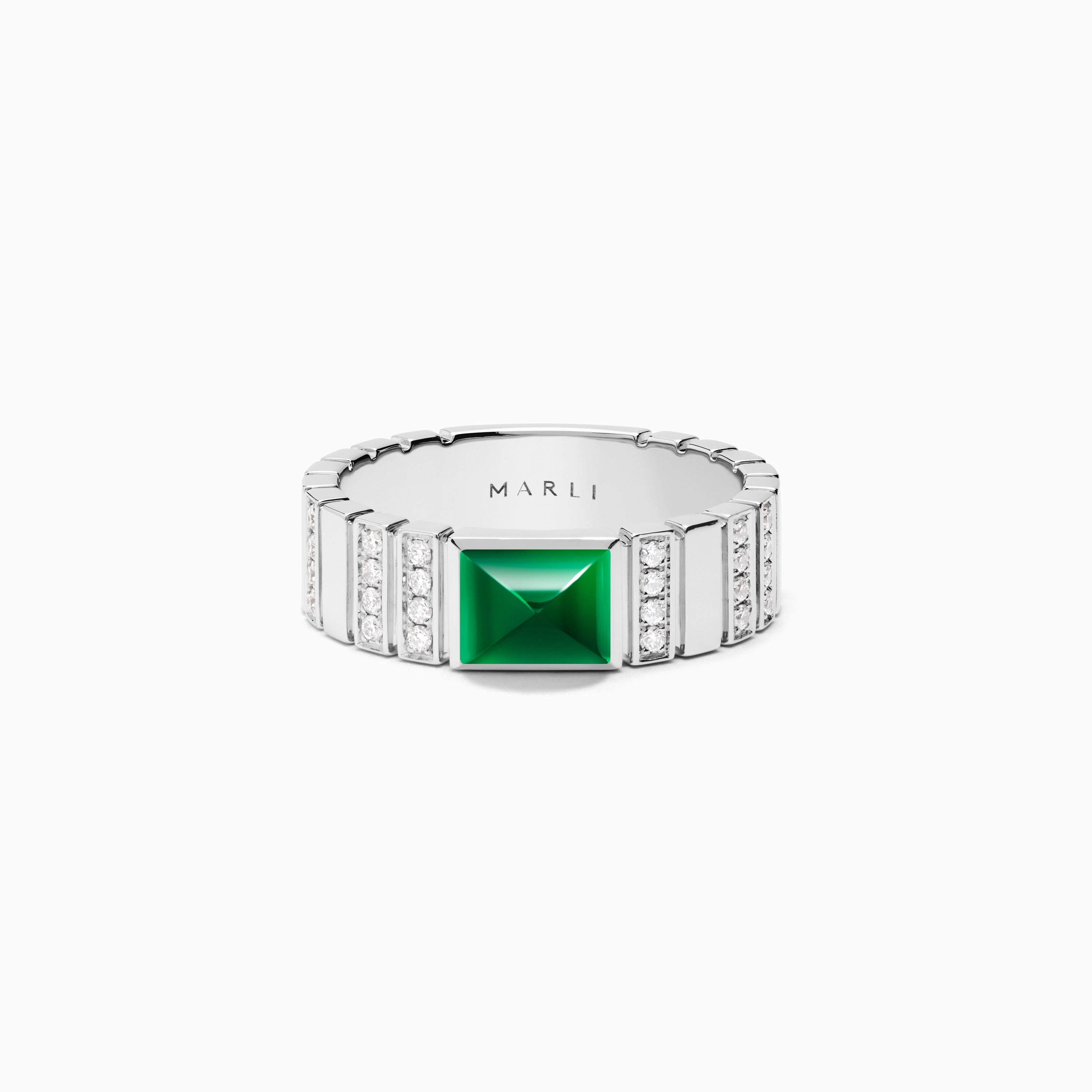 Cleo 2 Link Diamond Ring — фото 2