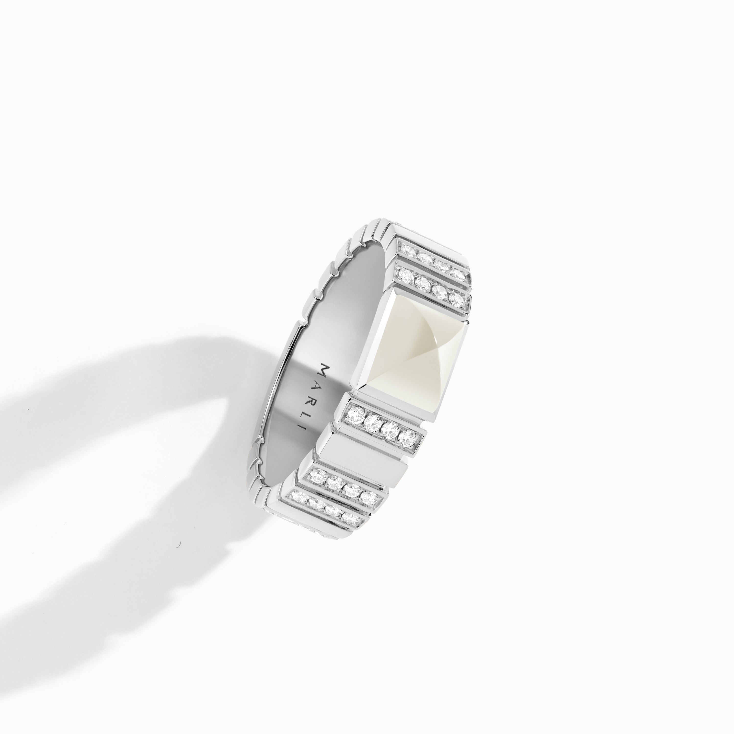 Cleo 2 Link Diamond Ring — фото 28