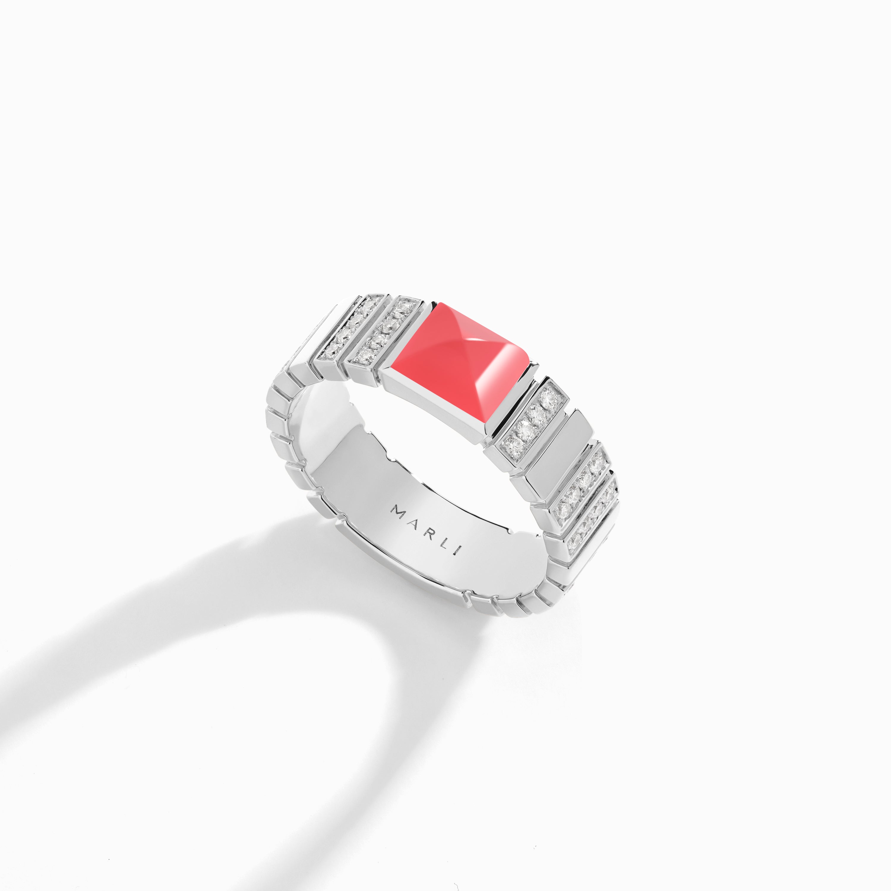 Cleo 2 Link Diamond Ring — фото 30