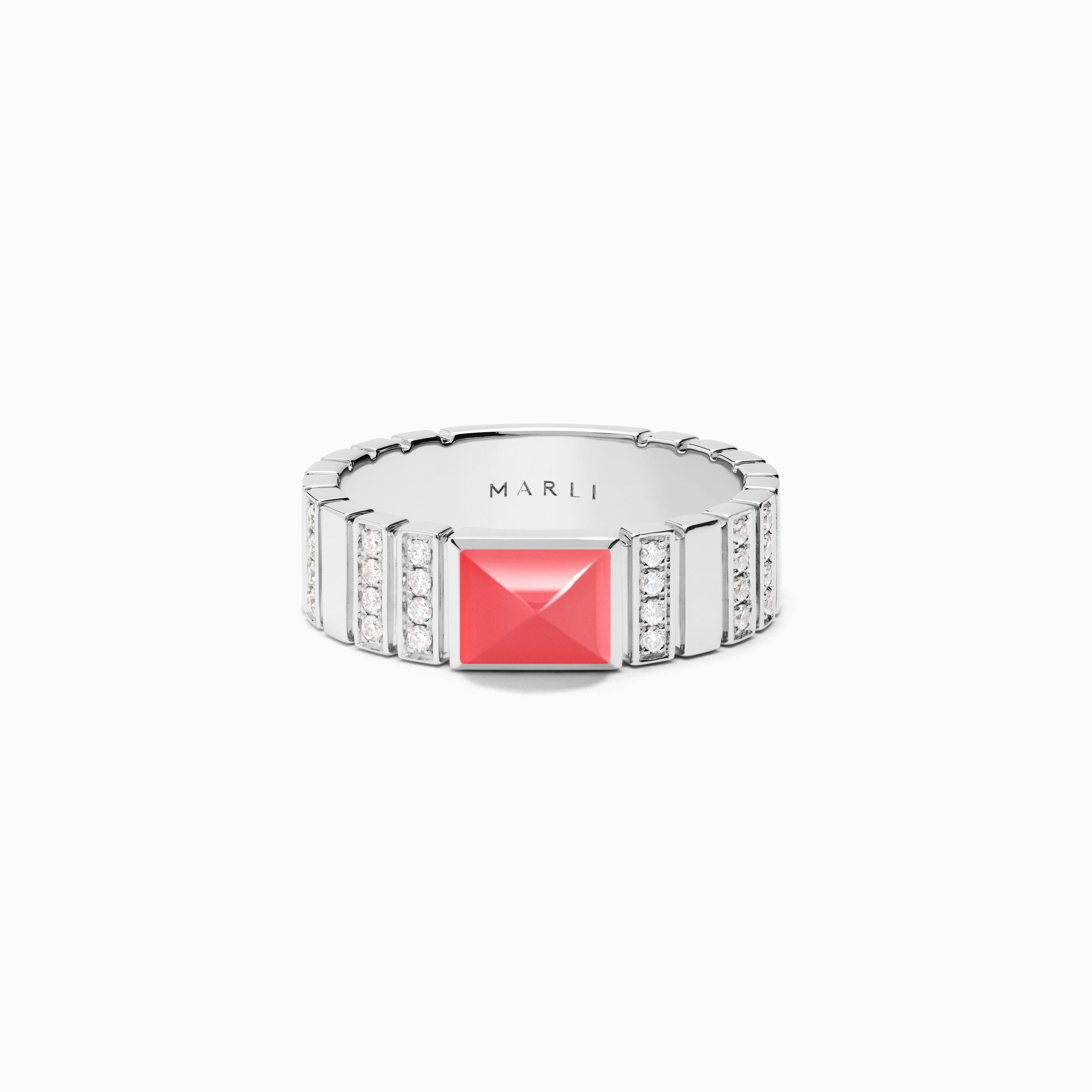 Cleo 2 Link Diamond Ring — фото 31
