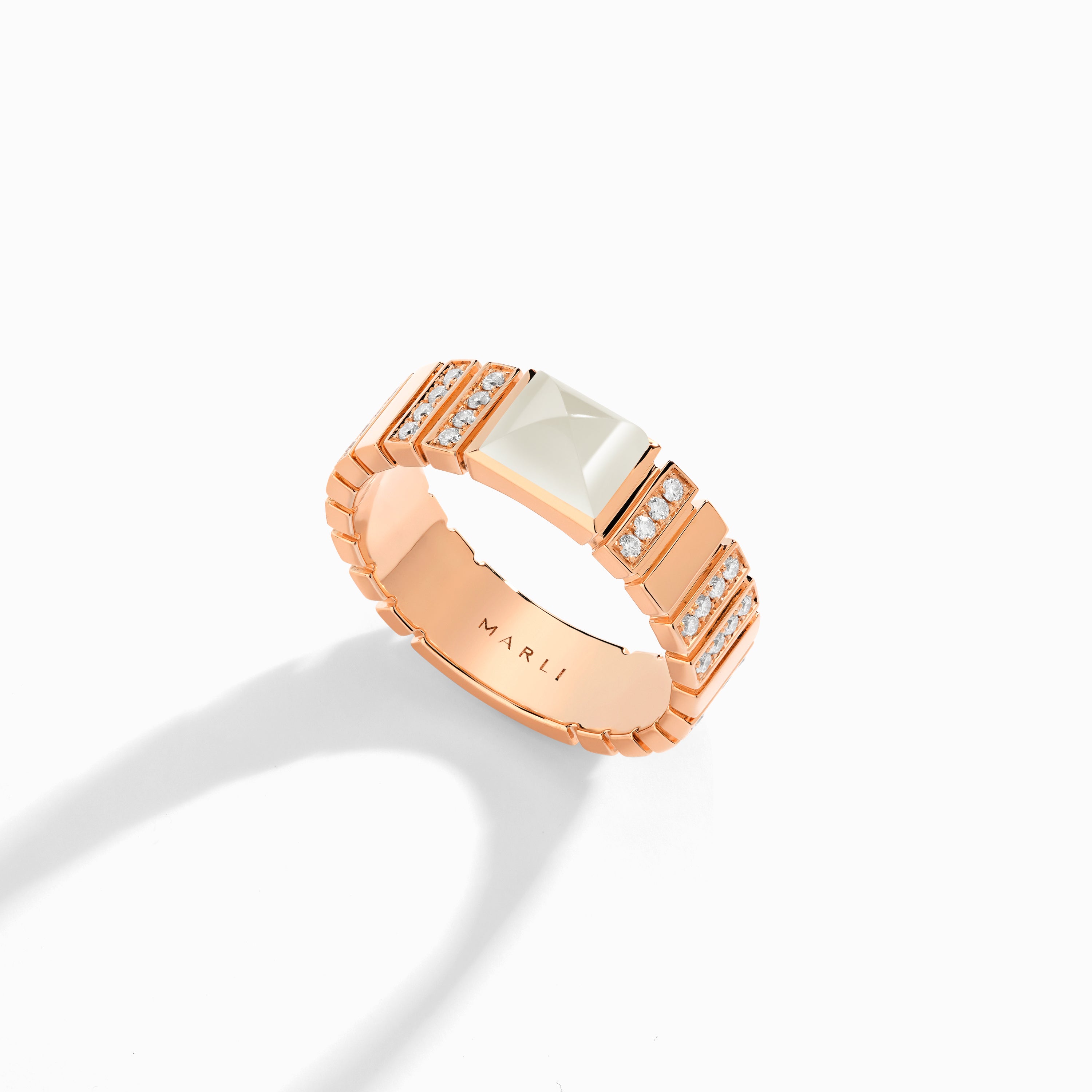 Cleo 2 Link Diamond Ring