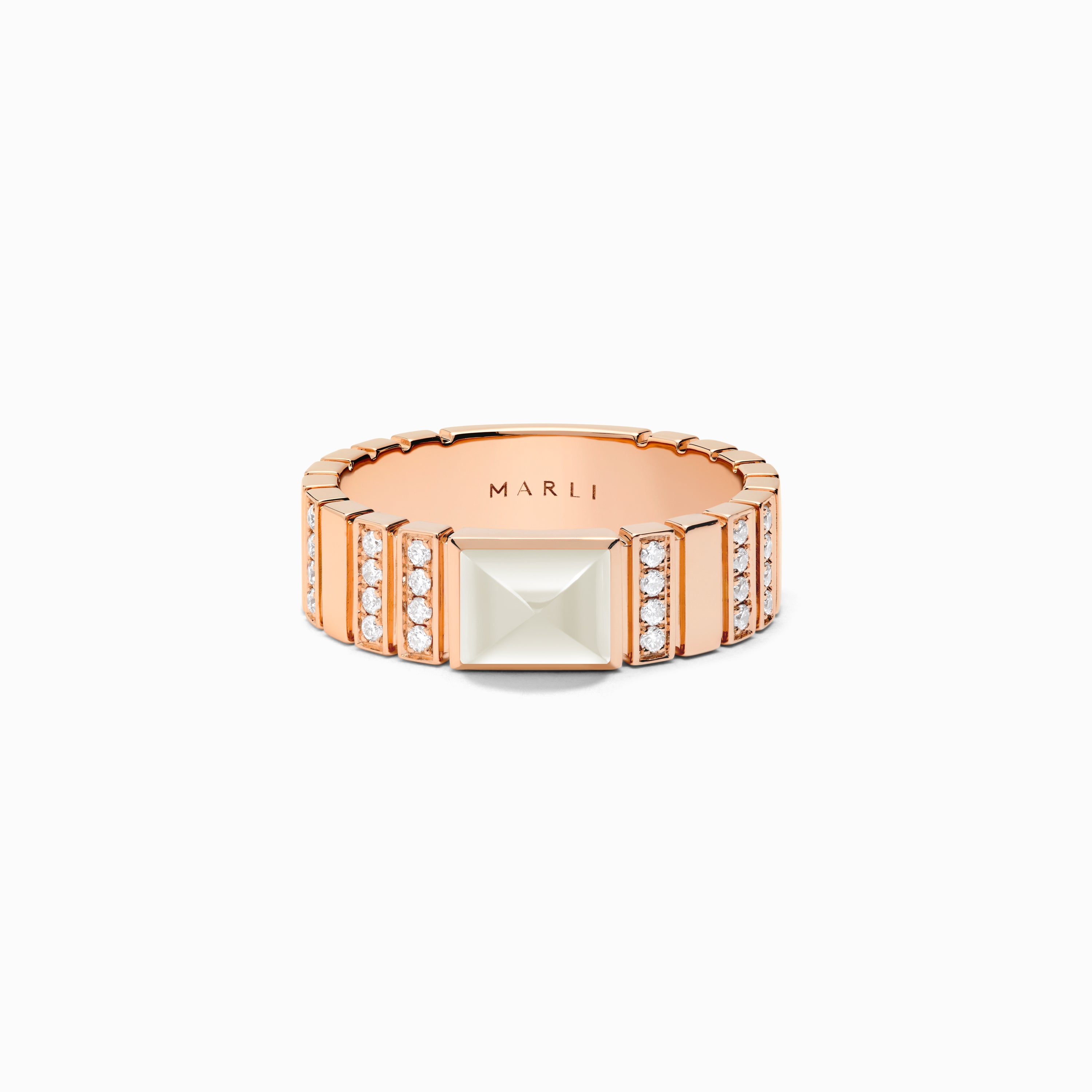 Cleo 2 Link Diamond Ring — фото 101