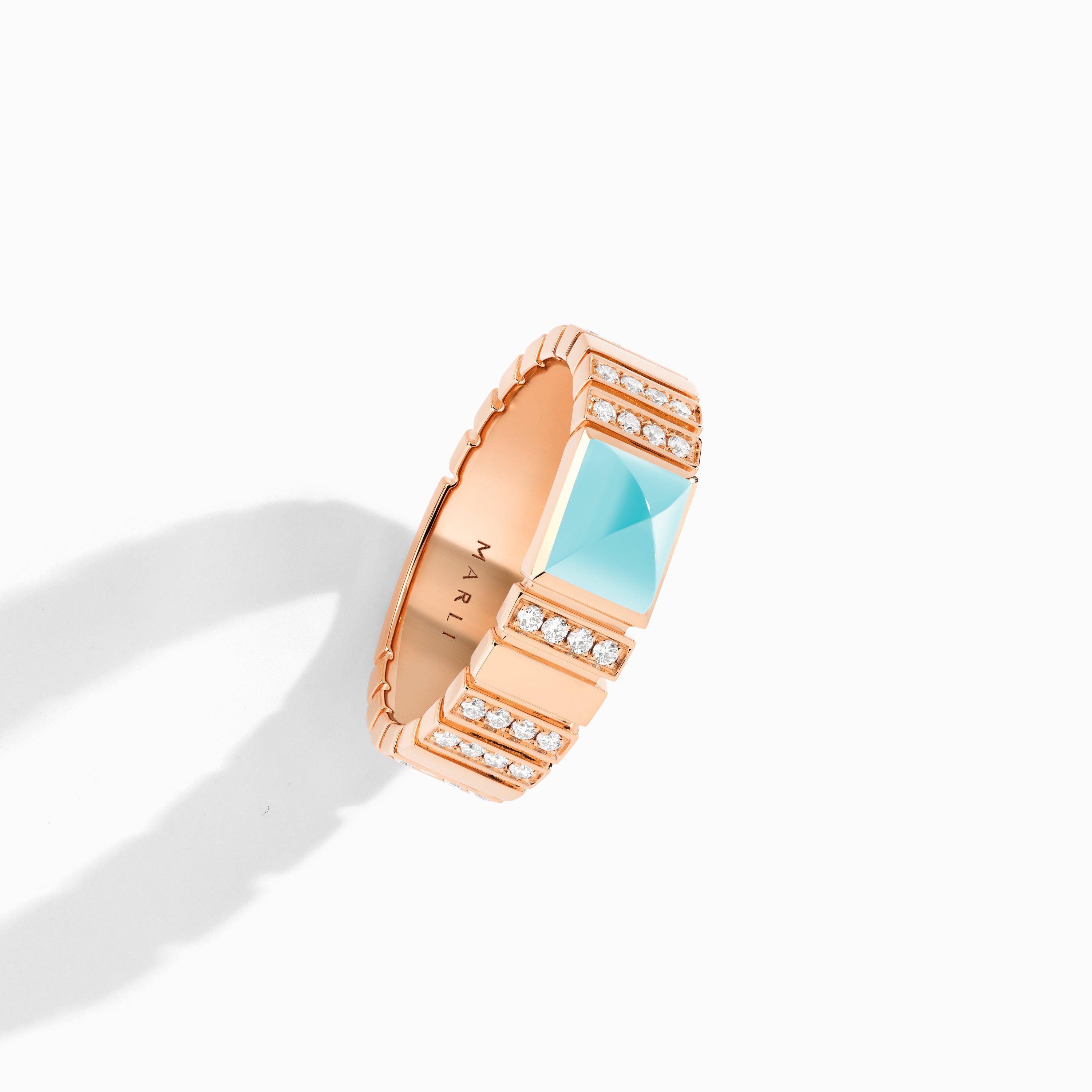 Cleo 2 Link Diamond Ring — фото 107