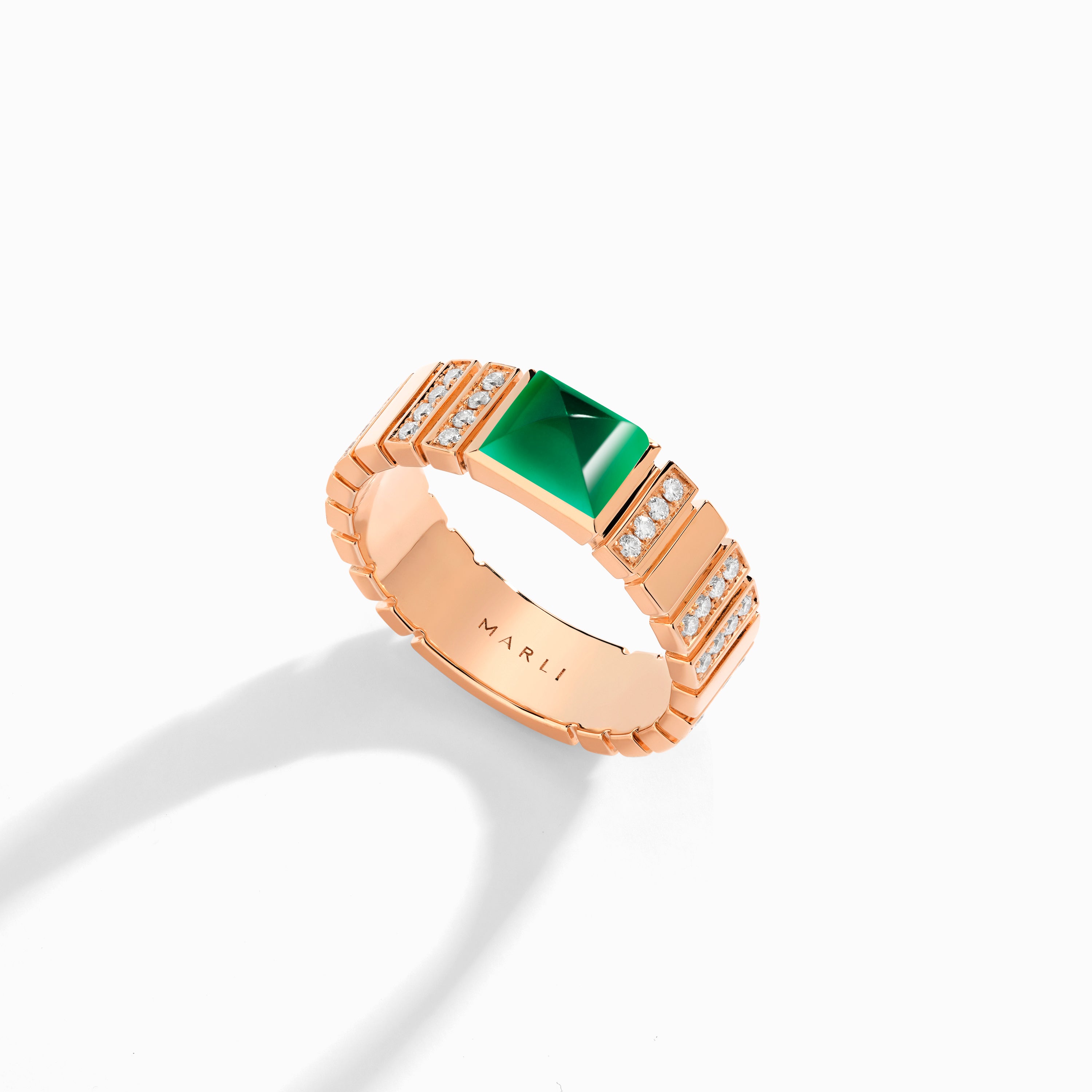 Cleo 2 Link Diamond Ring — фото 114