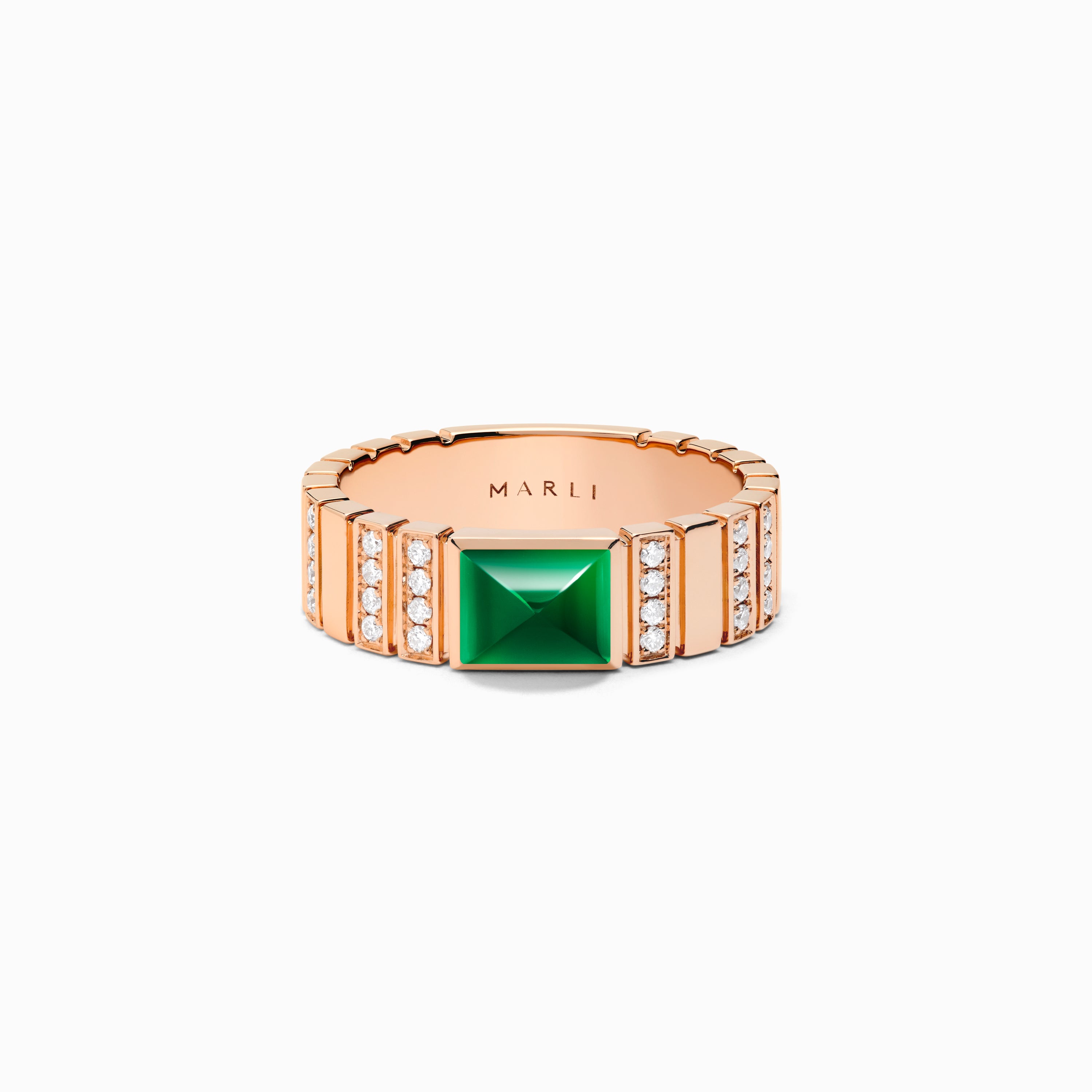 Cleo 2 Link Diamond Ring — фото 99