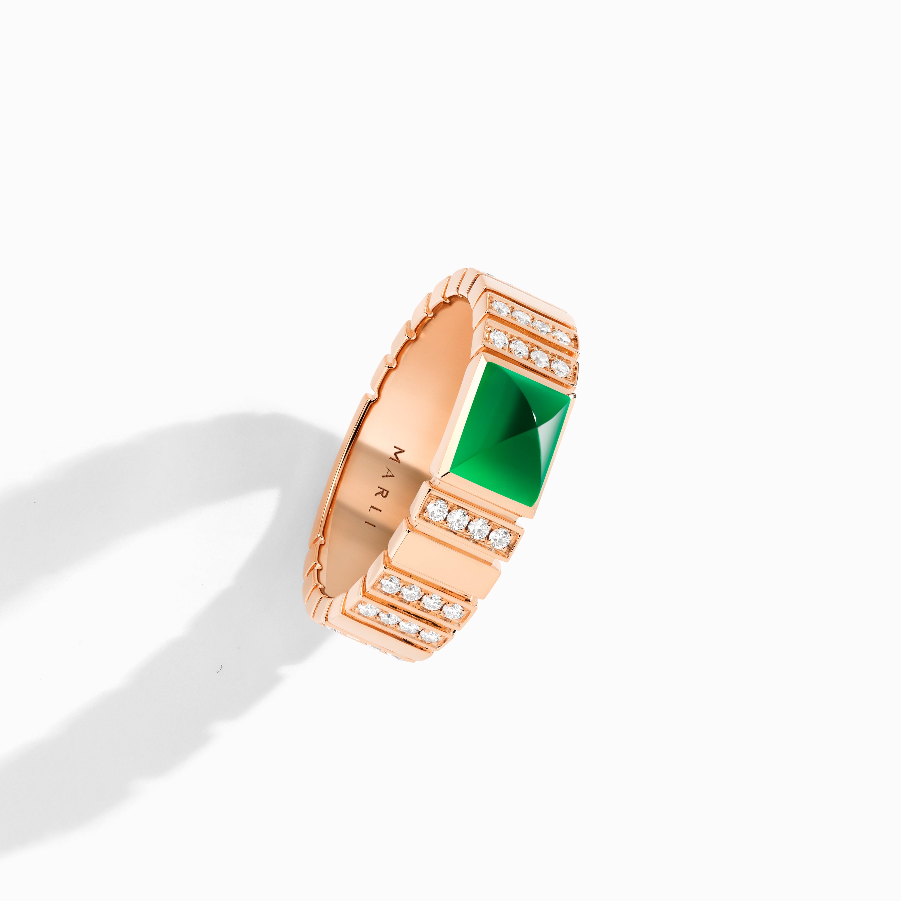 Cleo 2 Link Diamond Ring — фото 115