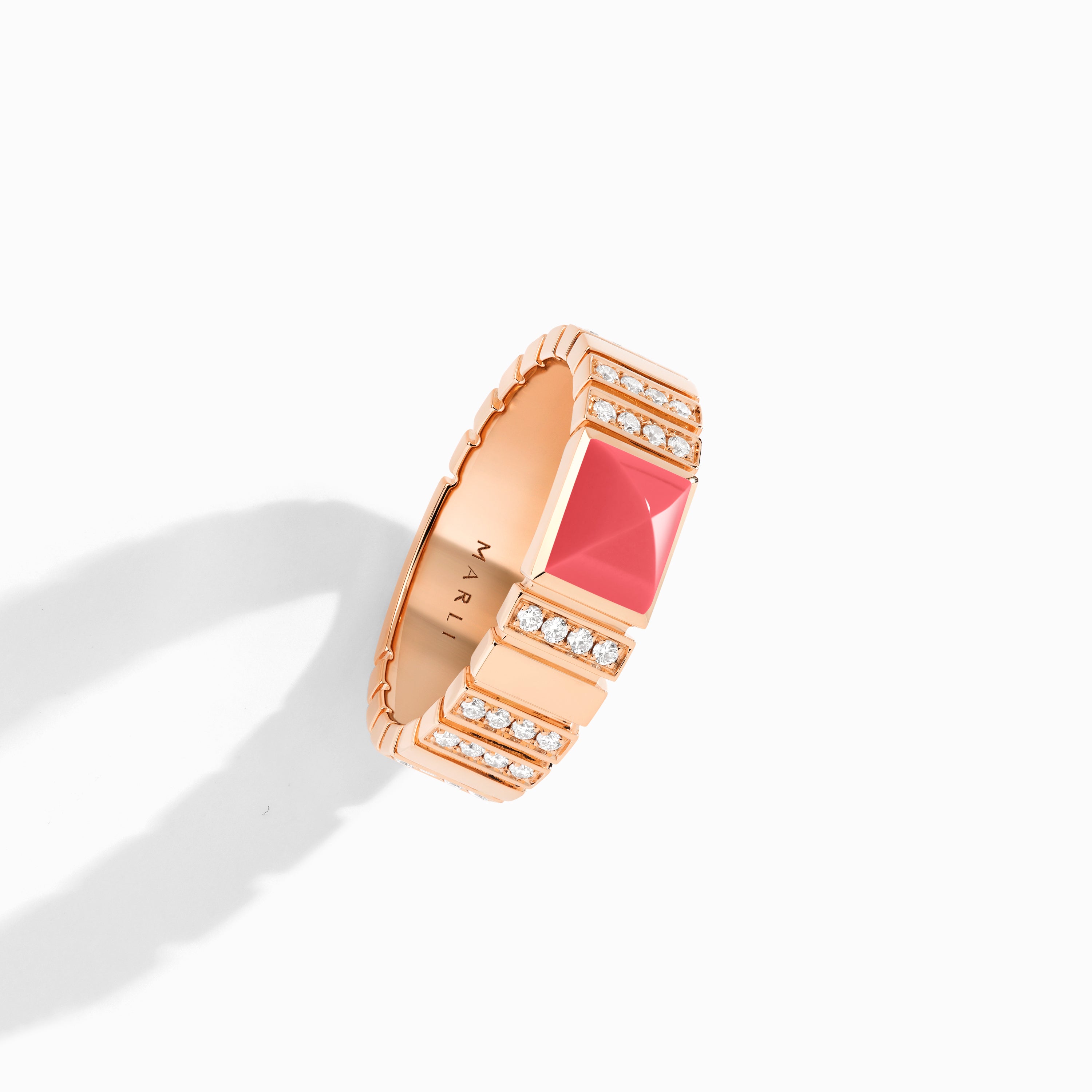 Cleo 2 Link Diamond Ring — фото 119
