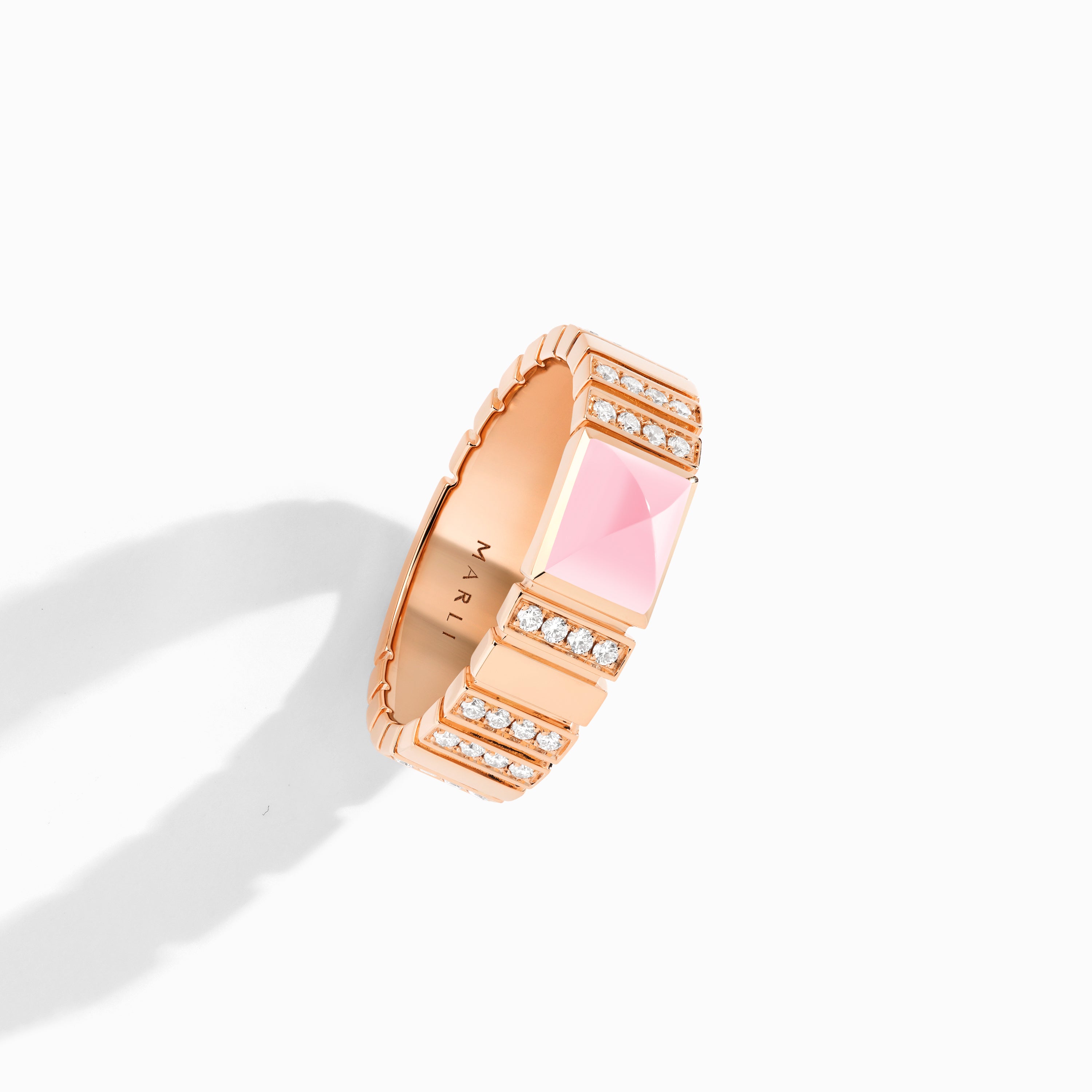Cleo 2 Link Diamond Ring — фото 123