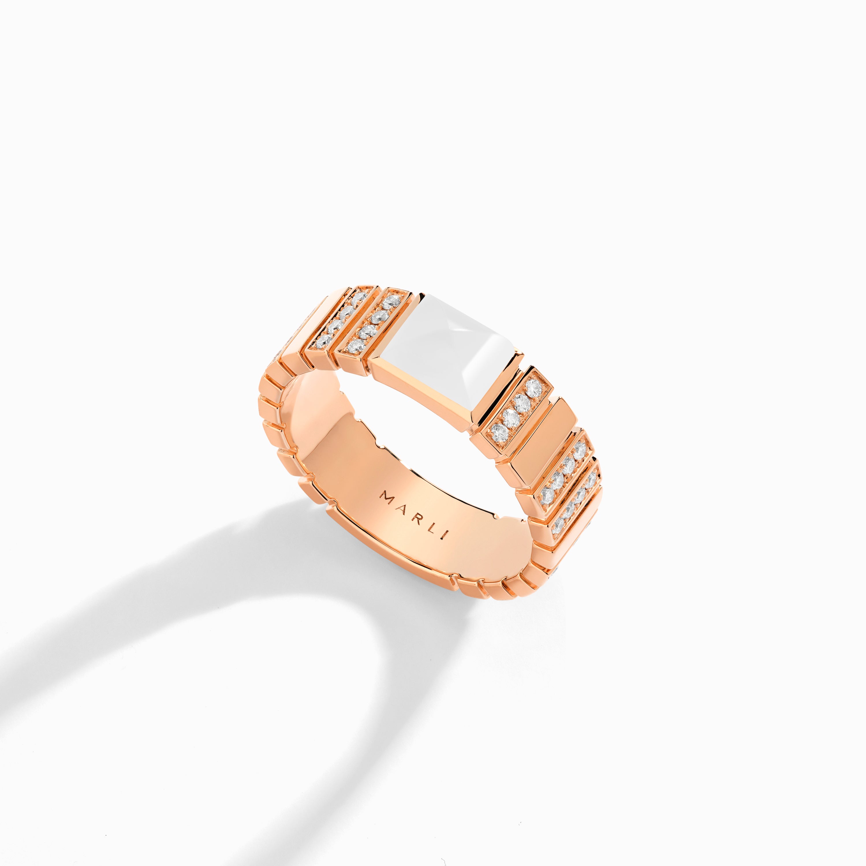 Cleo 2 Link Diamond Ring — фото 125