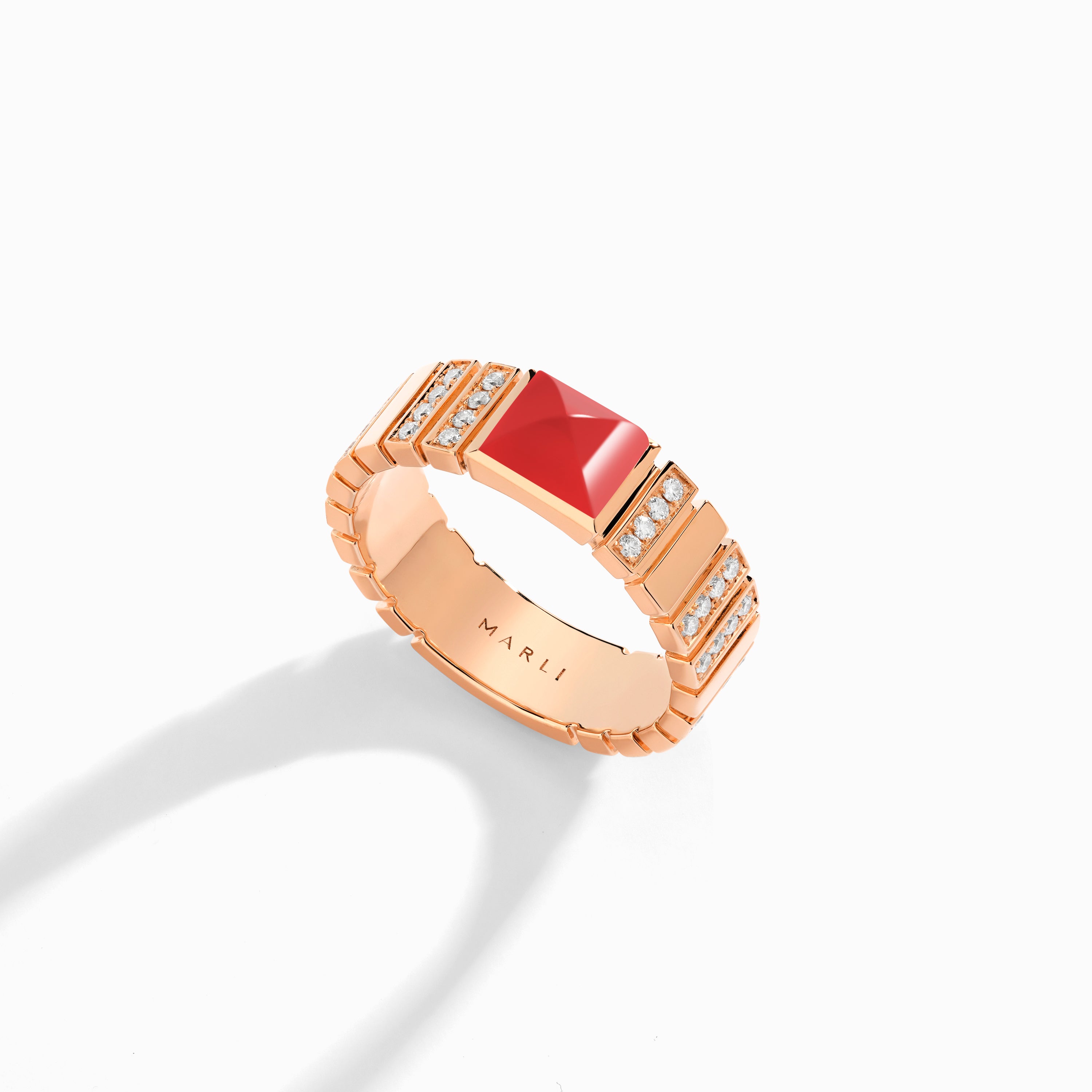 Cleo 2 Link Diamond Ring — фото 129