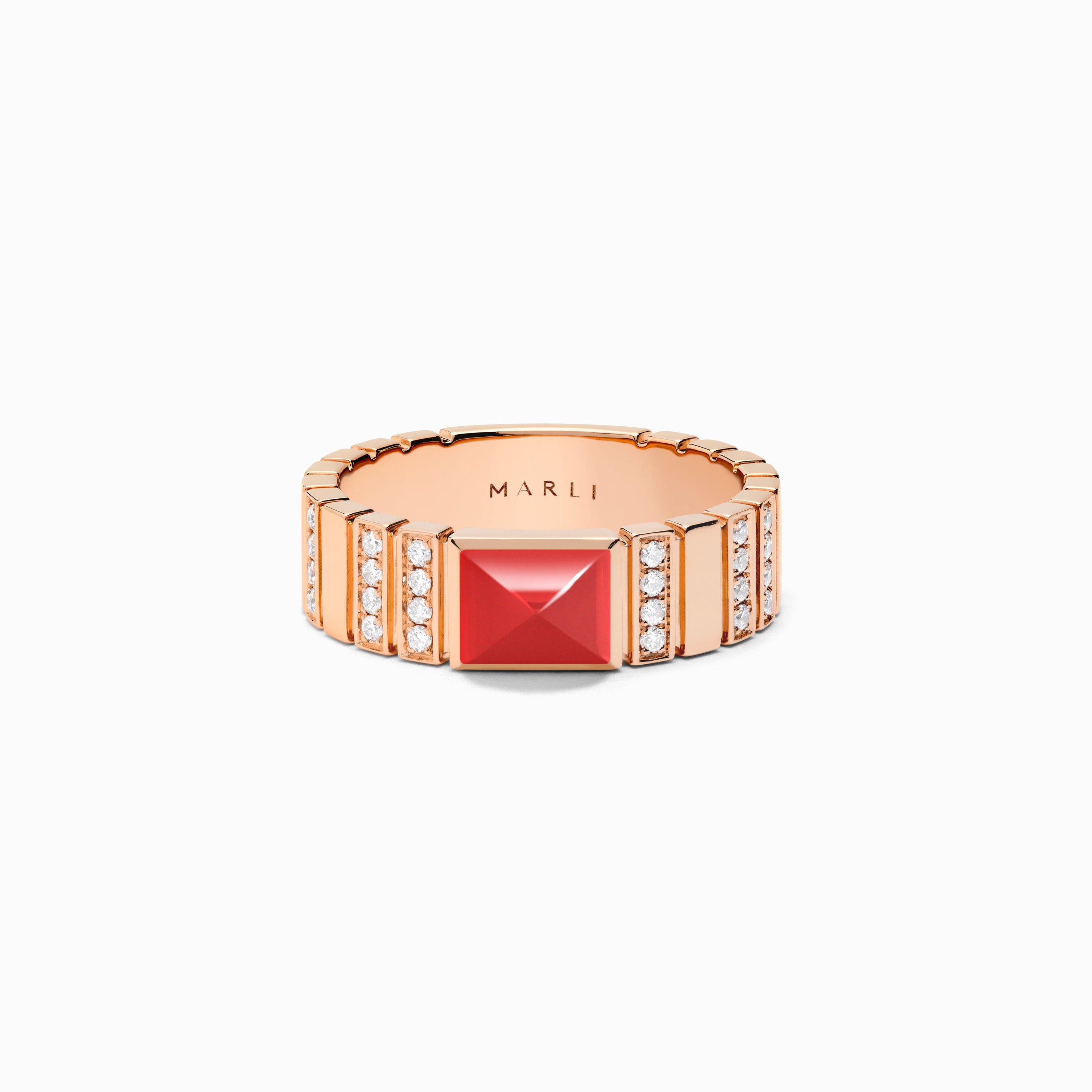 Cleo 2 Link Diamond Ring — фото 130