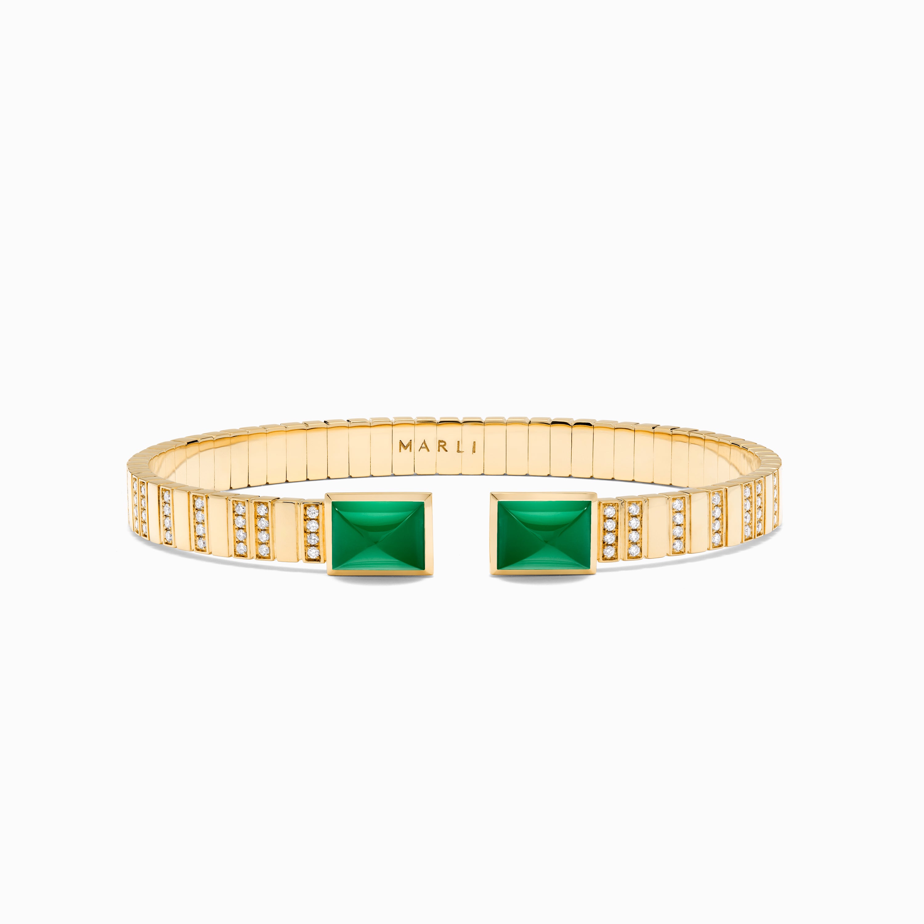 Cleo 2 Link Diamond Slip-On Bracelet — фото 10