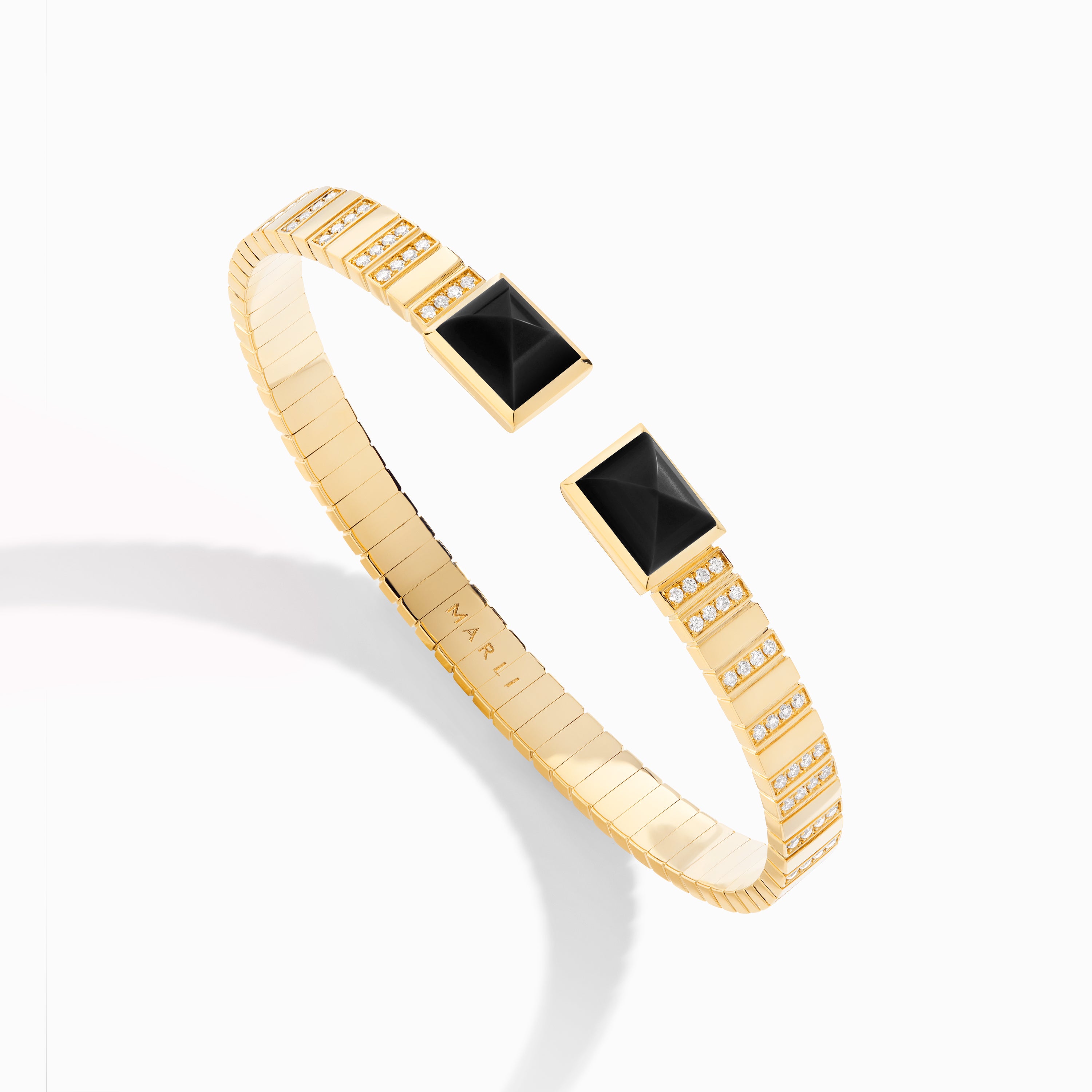 Cleo 2 Link Diamond Slip-On Bracelet — фото 17
