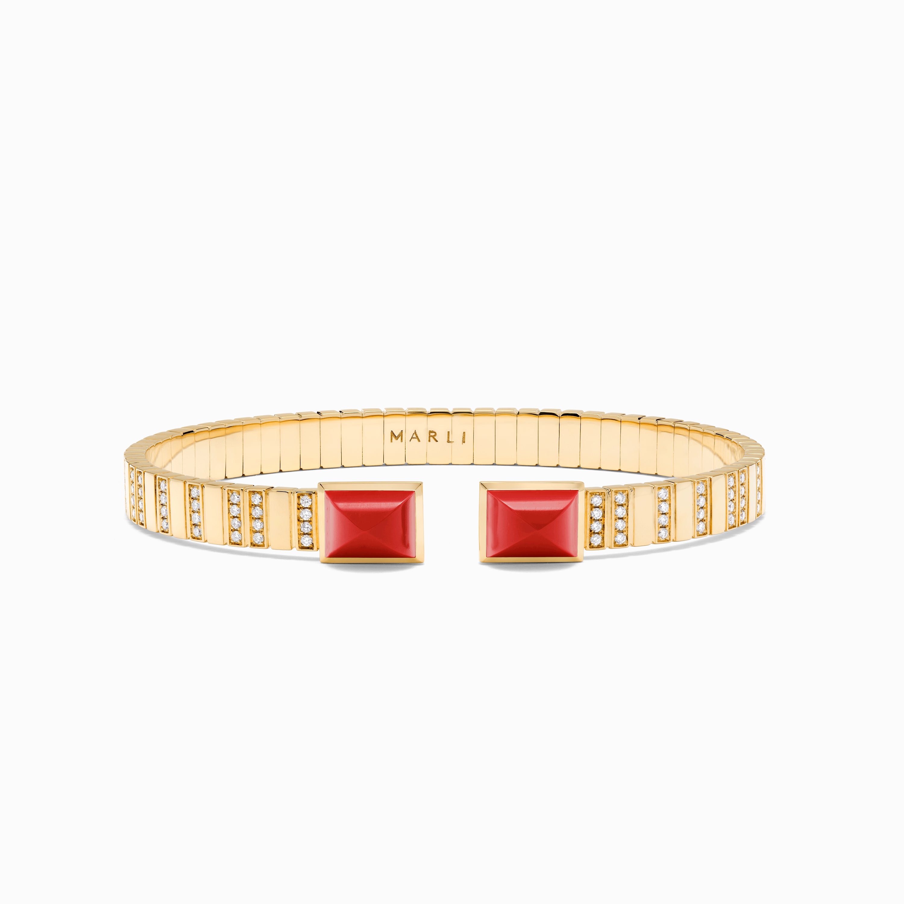 Cleo 2 Link Diamond Slip-On Bracelet — фото 2