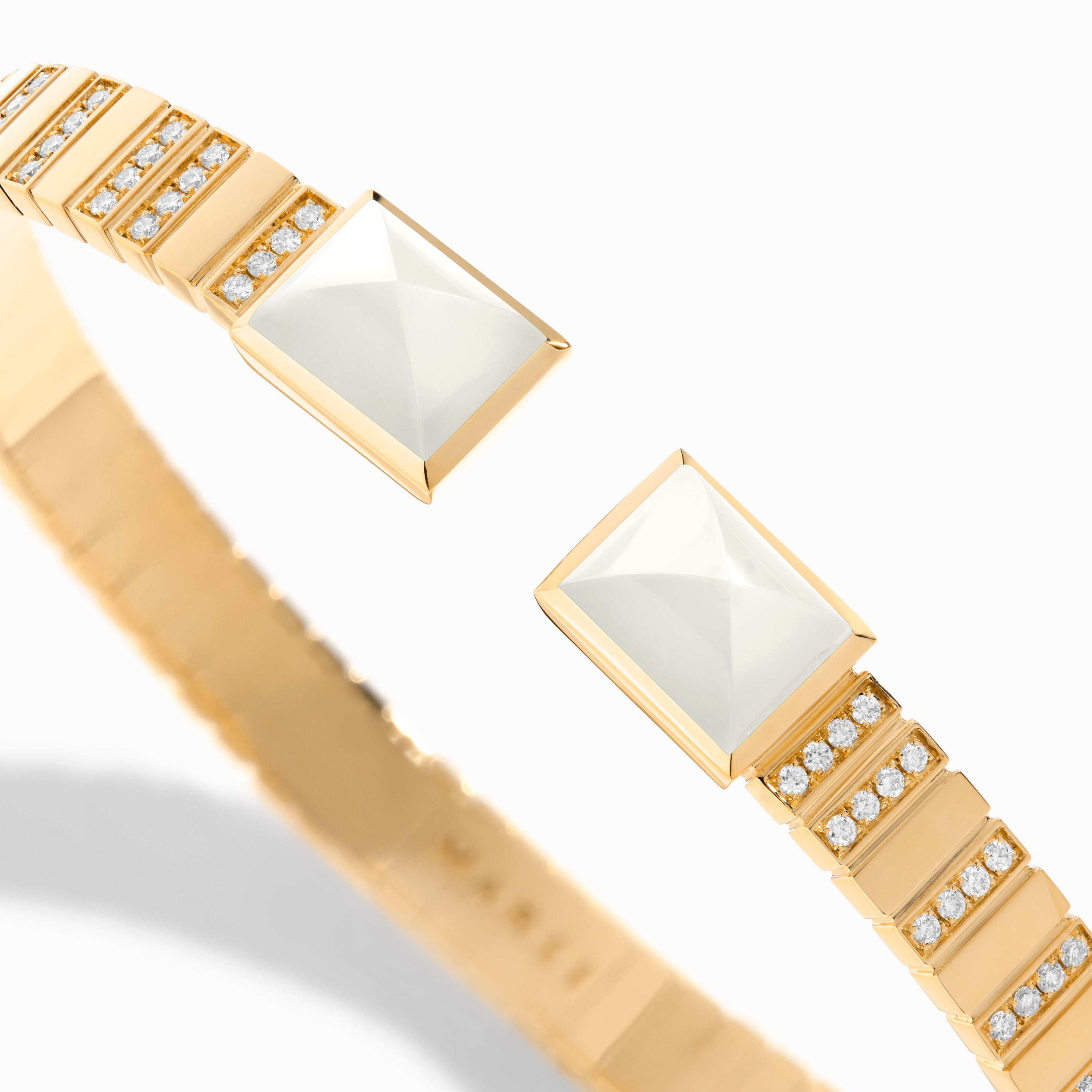 Cleo 2 Link Diamond Slip-On Bracelet — фото 27