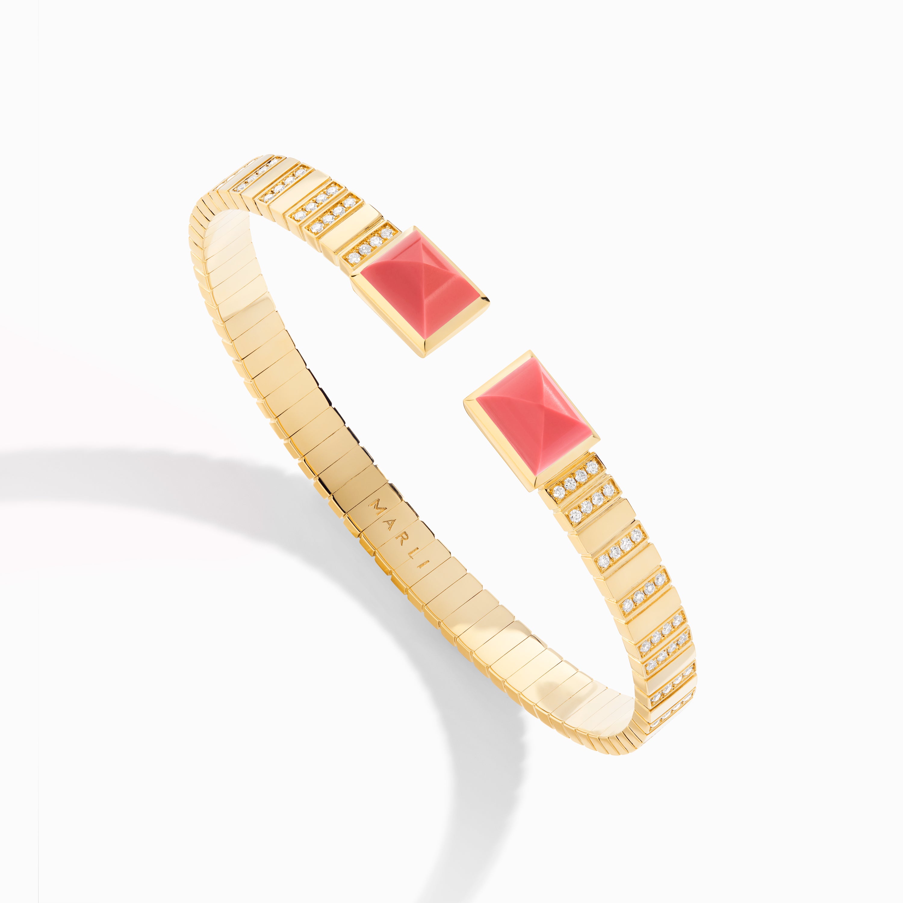 Cleo 2 Link Diamond Slip-On Bracelet — фото 29