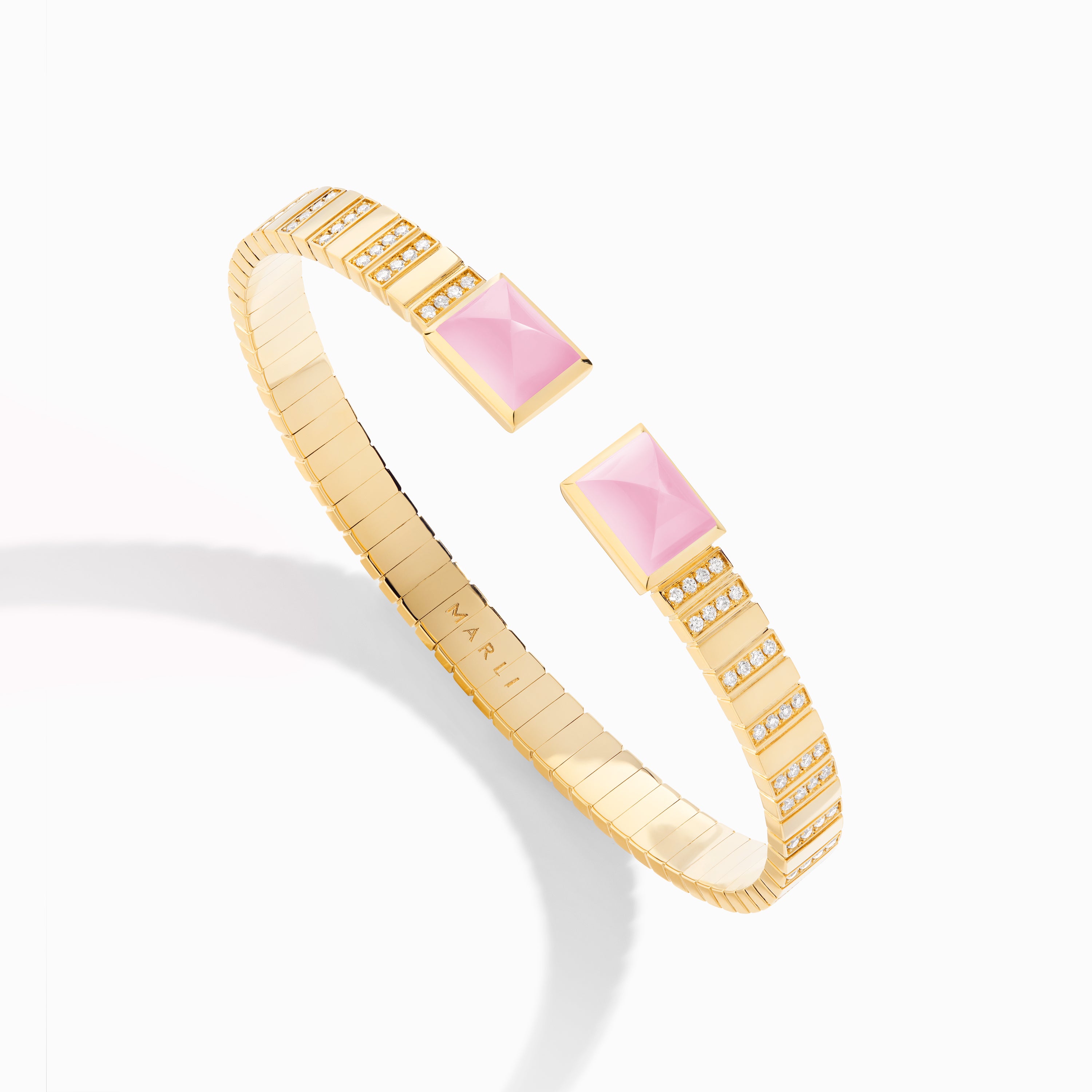 Cleo 2 Link Diamond Slip-On Bracelet — фото 33