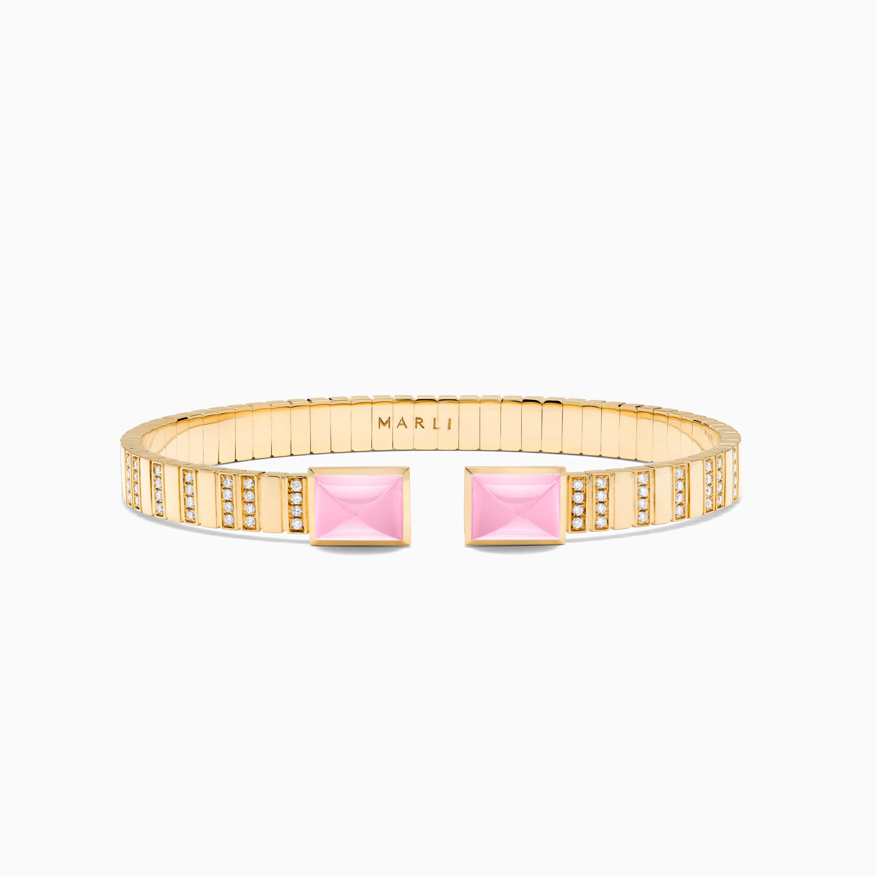 Cleo 2 Link Diamond Slip-On Bracelet — фото 34