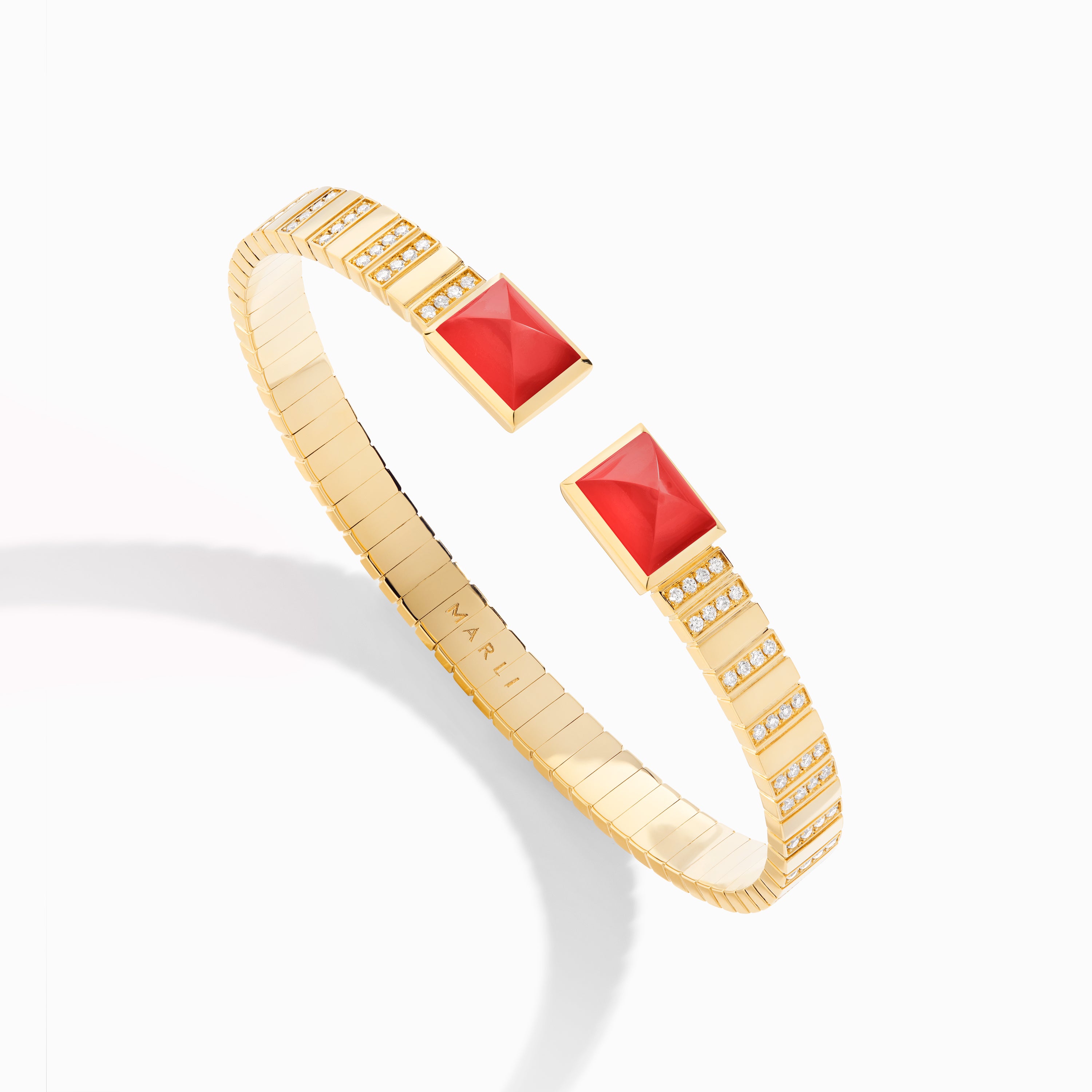 Cleo 2 Link Diamond Slip-On Bracelet — фото 37