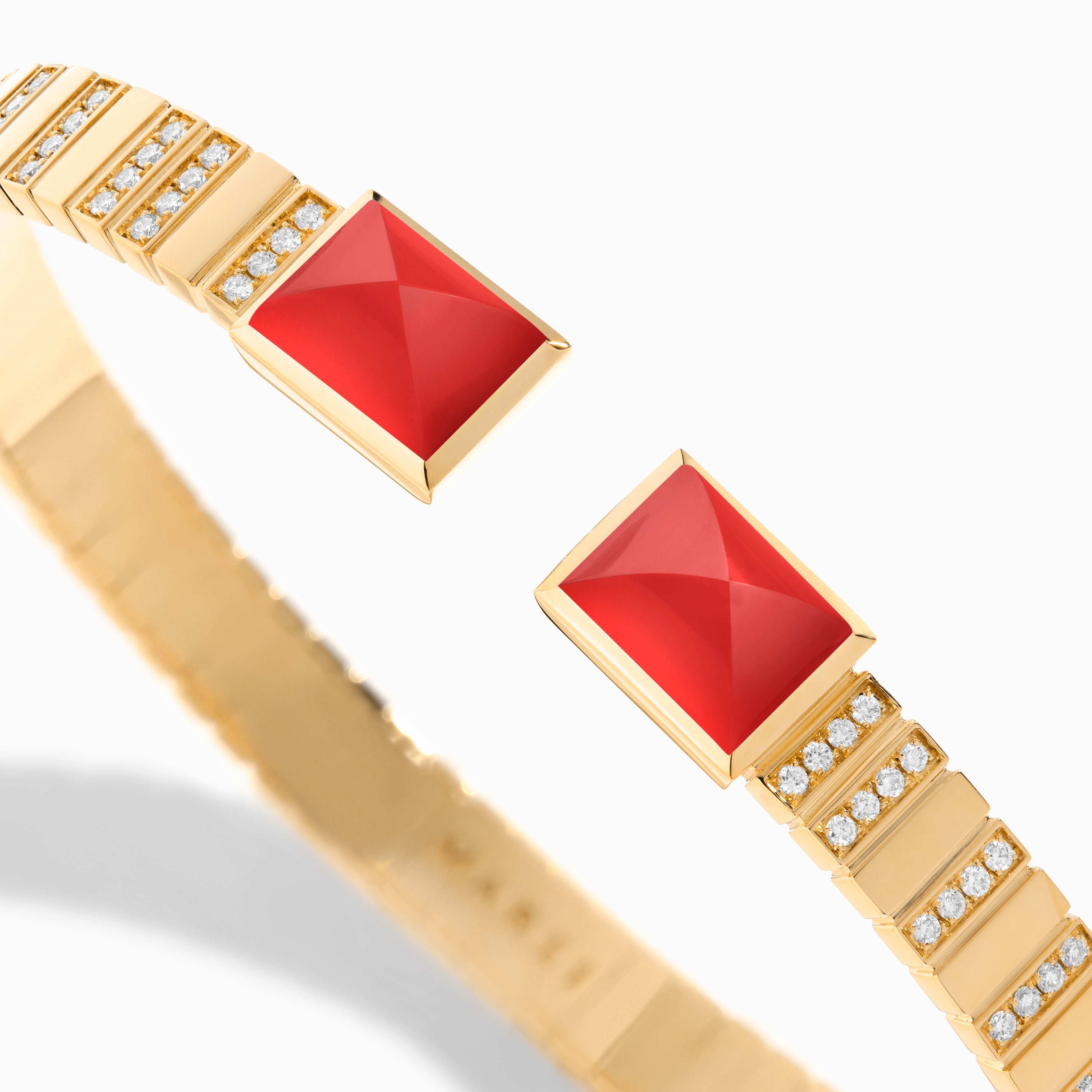 Cleo 2 Link Diamond Slip-On Bracelet — фото 39