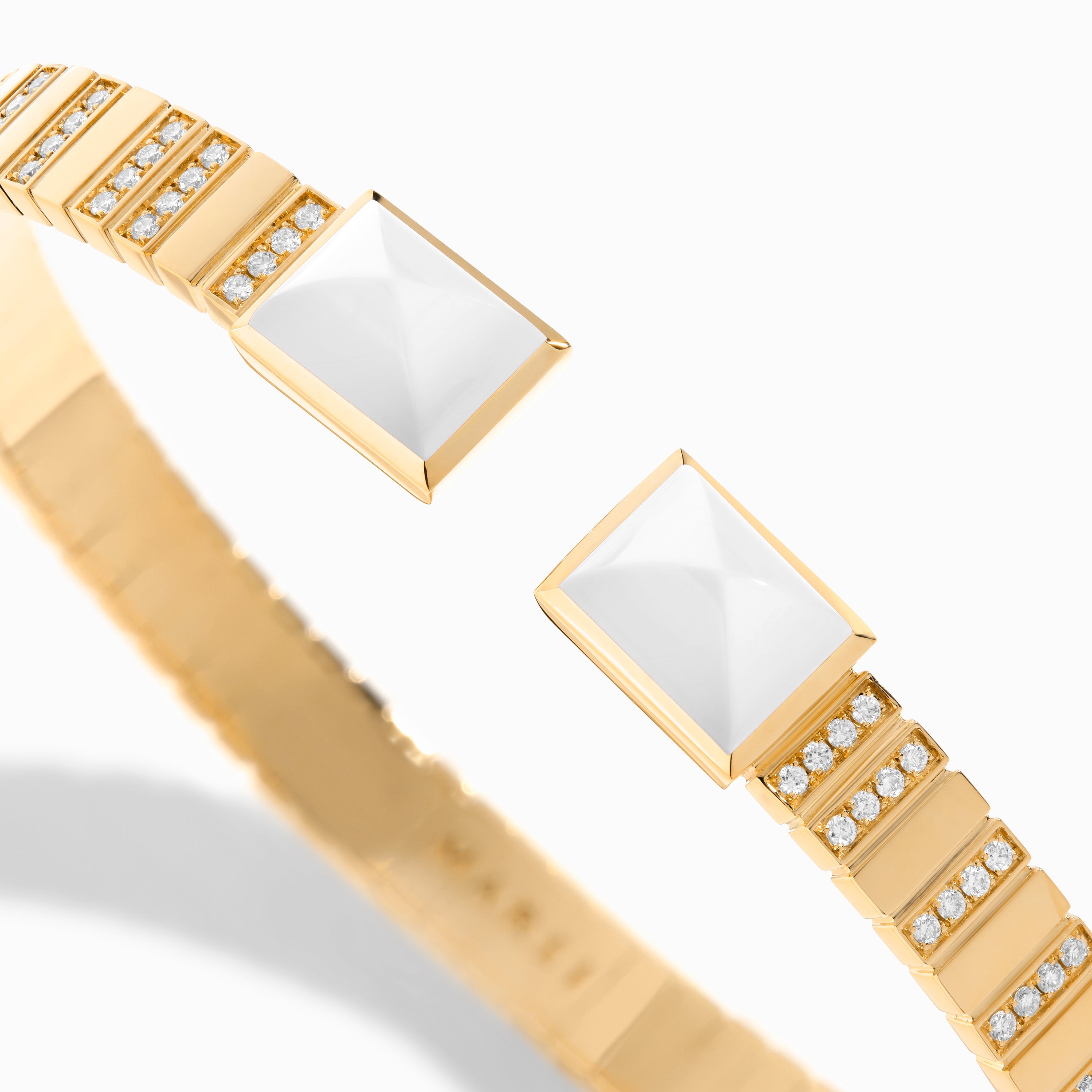 Cleo 2 Link Diamond Slip-On Bracelet — фото 43
