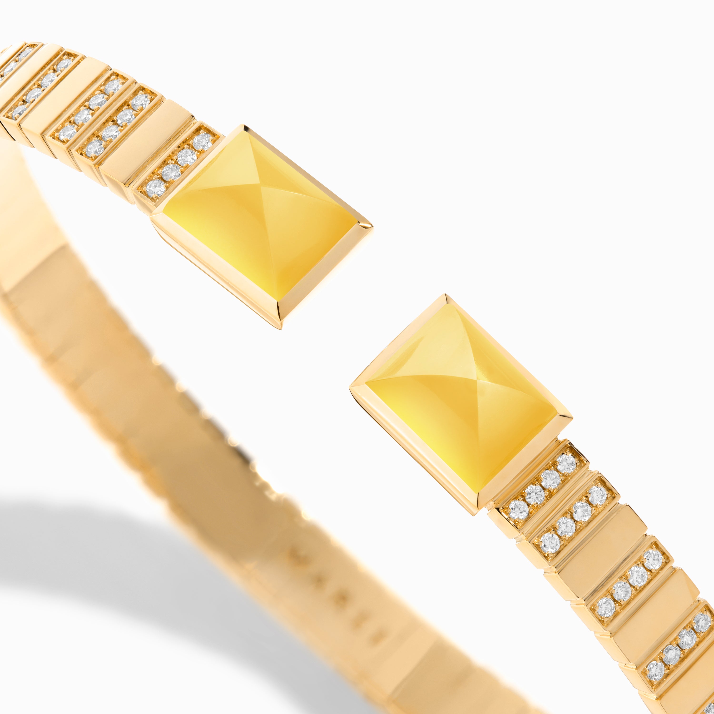Cleo 2 Link Diamond Slip-On Bracelet — фото 47