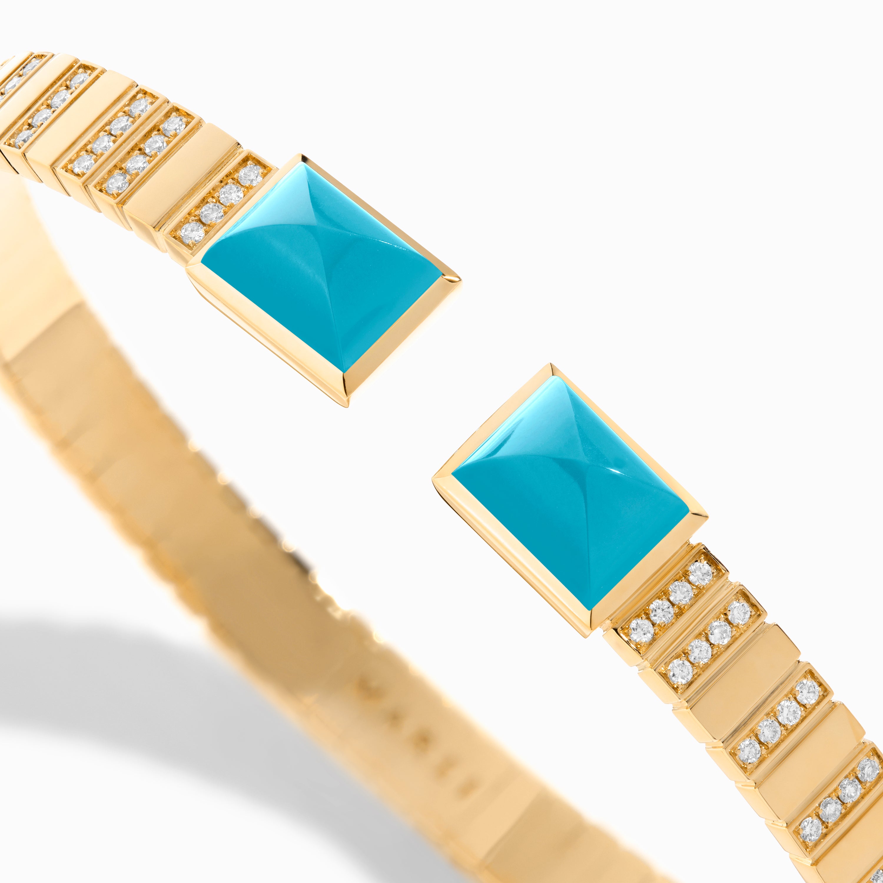 Cleo 2 Link Diamond Slip-On Bracelet — фото 7