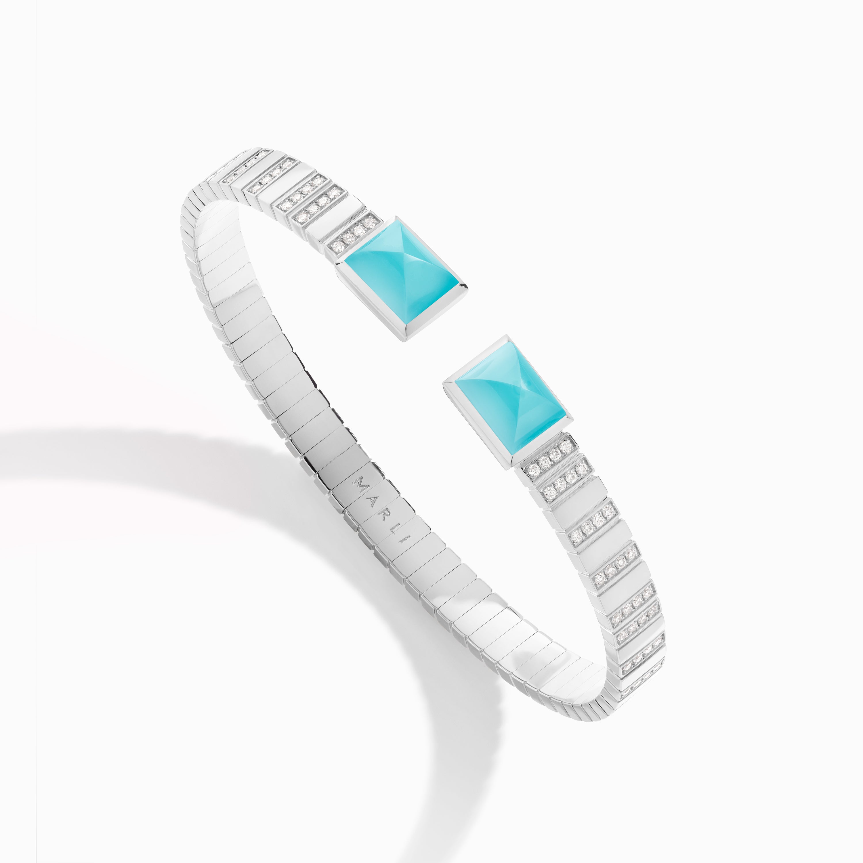 Cleo 2 Link Diamond Slip-On Bracelet — фото 72
