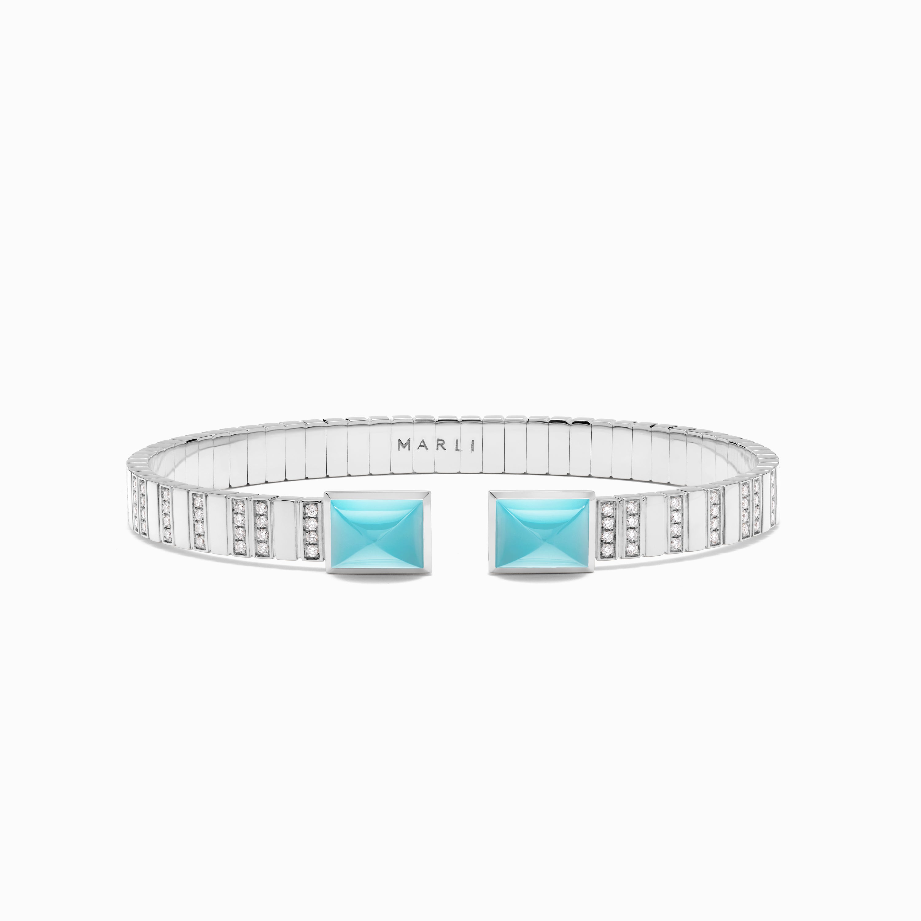 Cleo 2 Link Diamond Slip-On Bracelet — фото 60