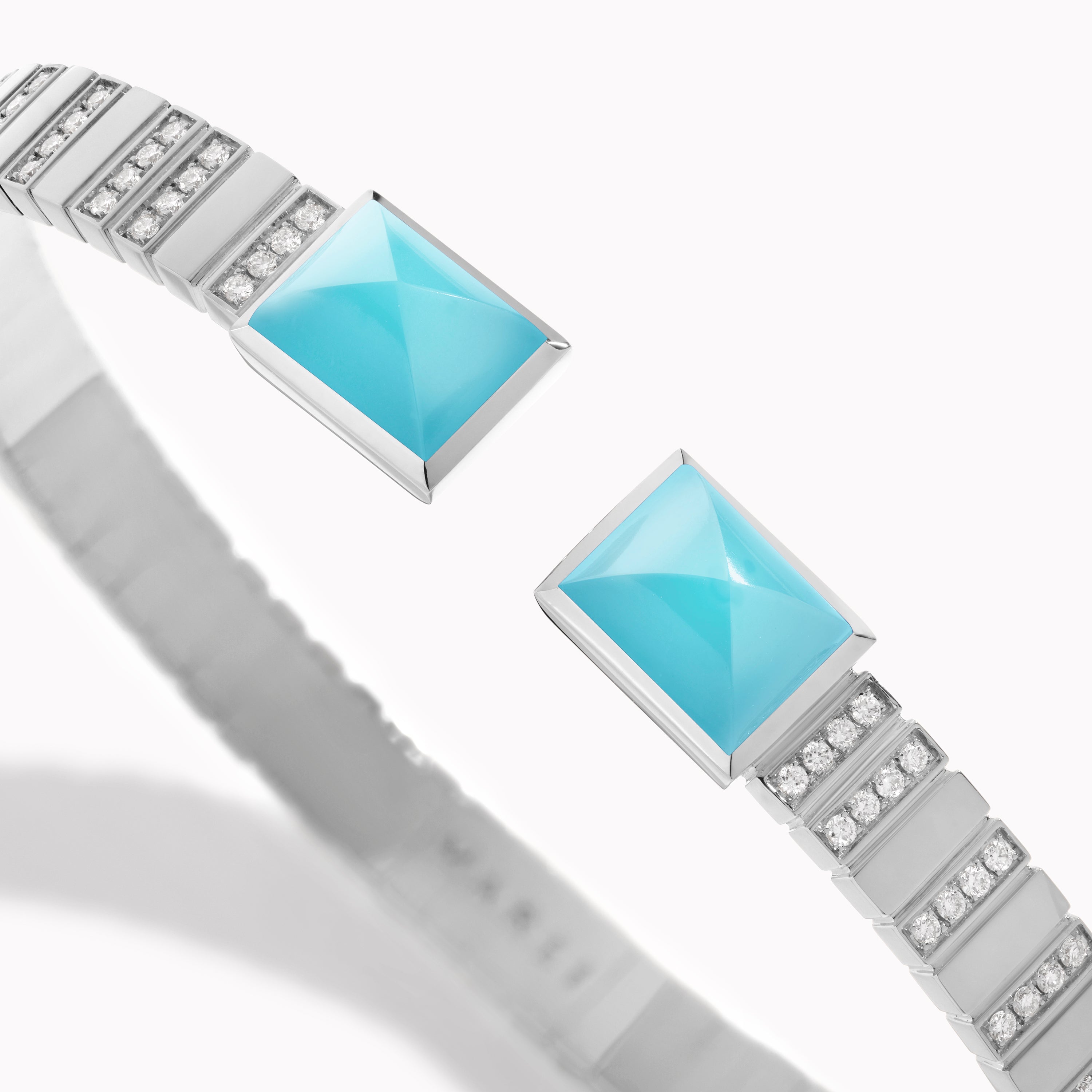 Cleo 2 Link Diamond Slip-On Bracelet — фото 65
