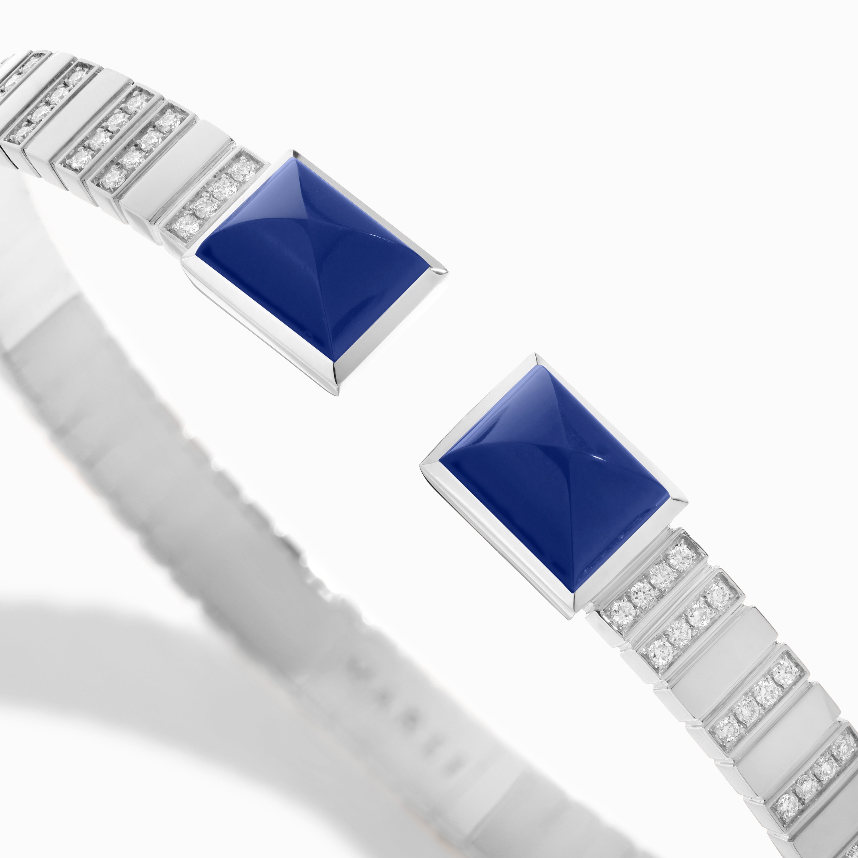 Cleo 2 Link Diamond Slip-On Bracelet — фото 69