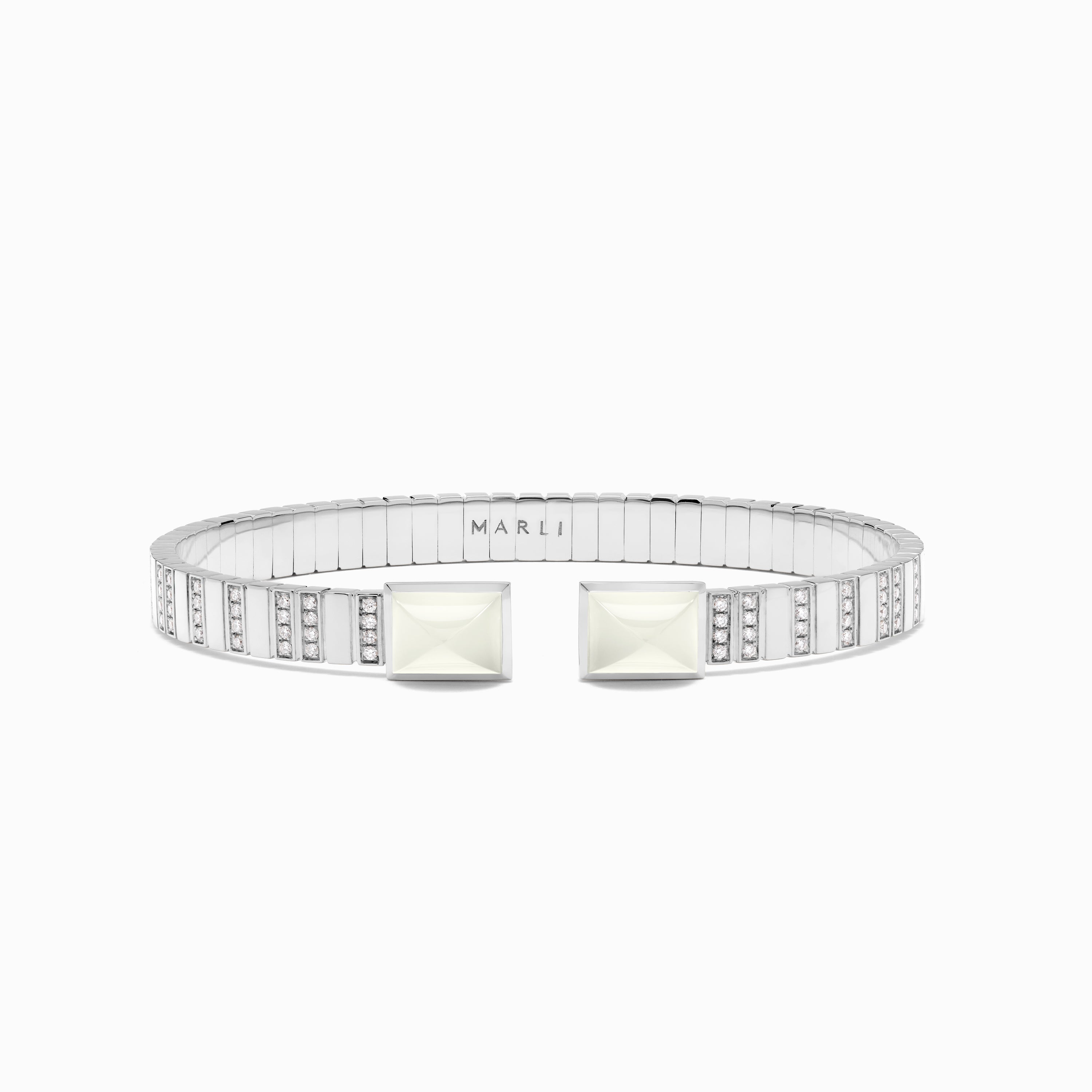 Cleo 2 Link Diamond Slip-On Bracelet — фото 73