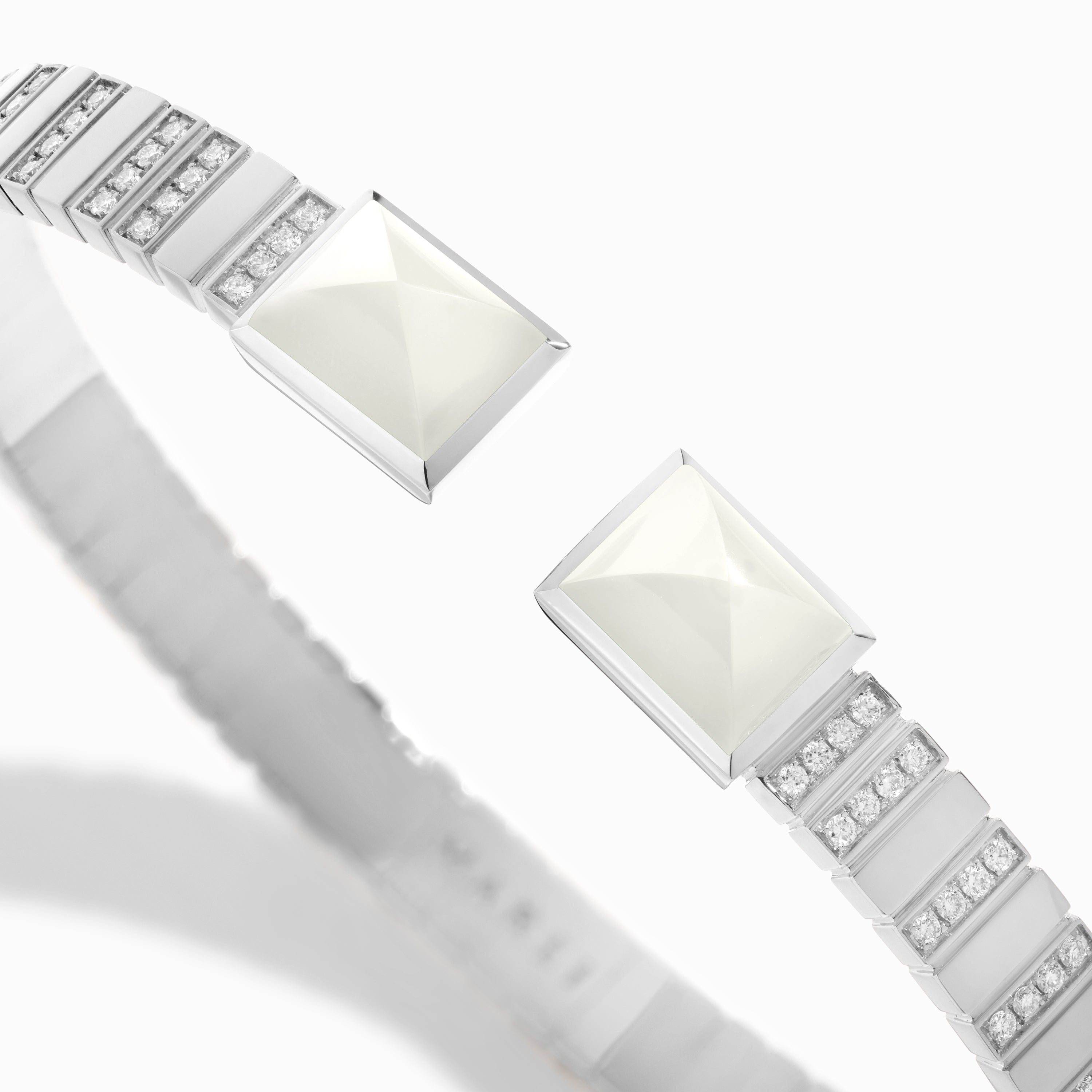 Cleo 2 Link Diamond Slip-On Bracelet — фото 74