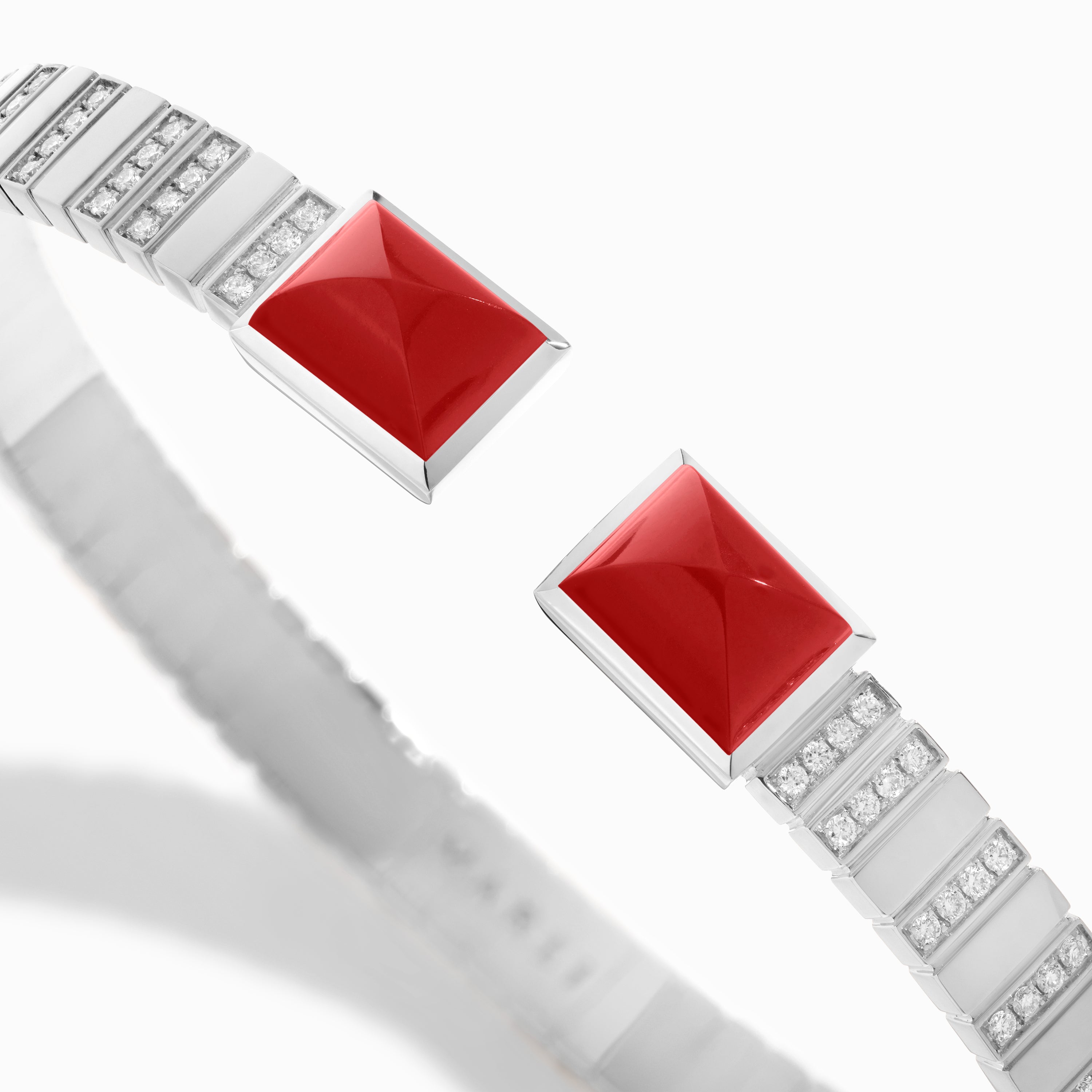 Cleo 2 Link Diamond Slip-On Bracelet — фото 124