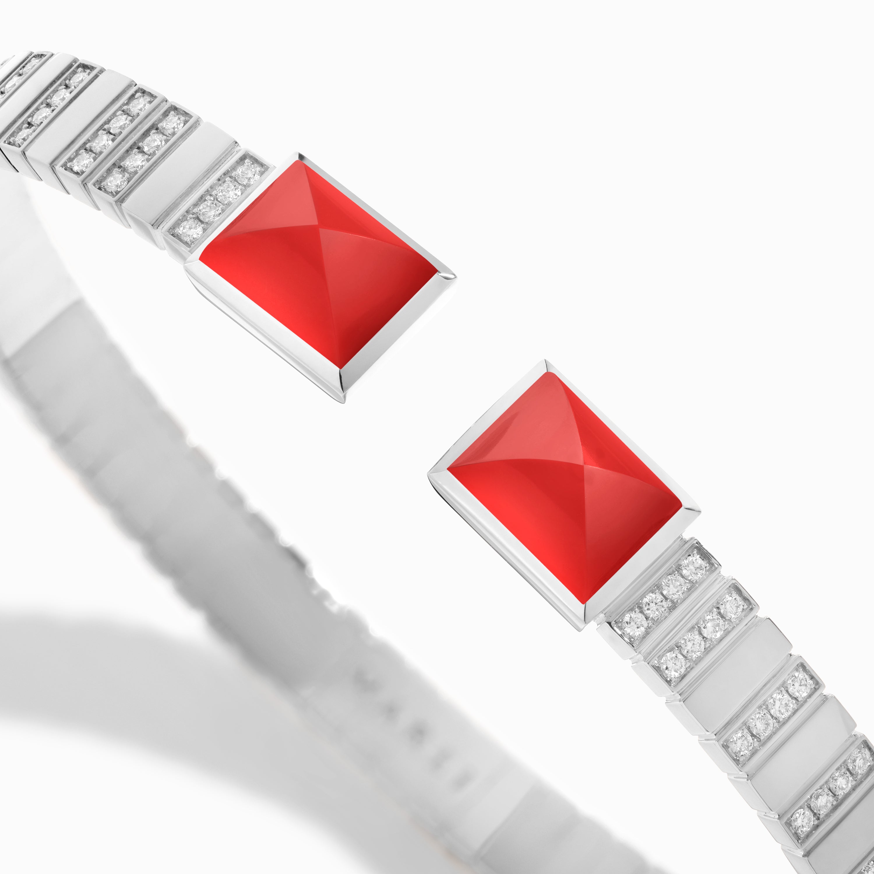 Cleo 2 Link Diamond Slip-On Bracelet — фото 49
