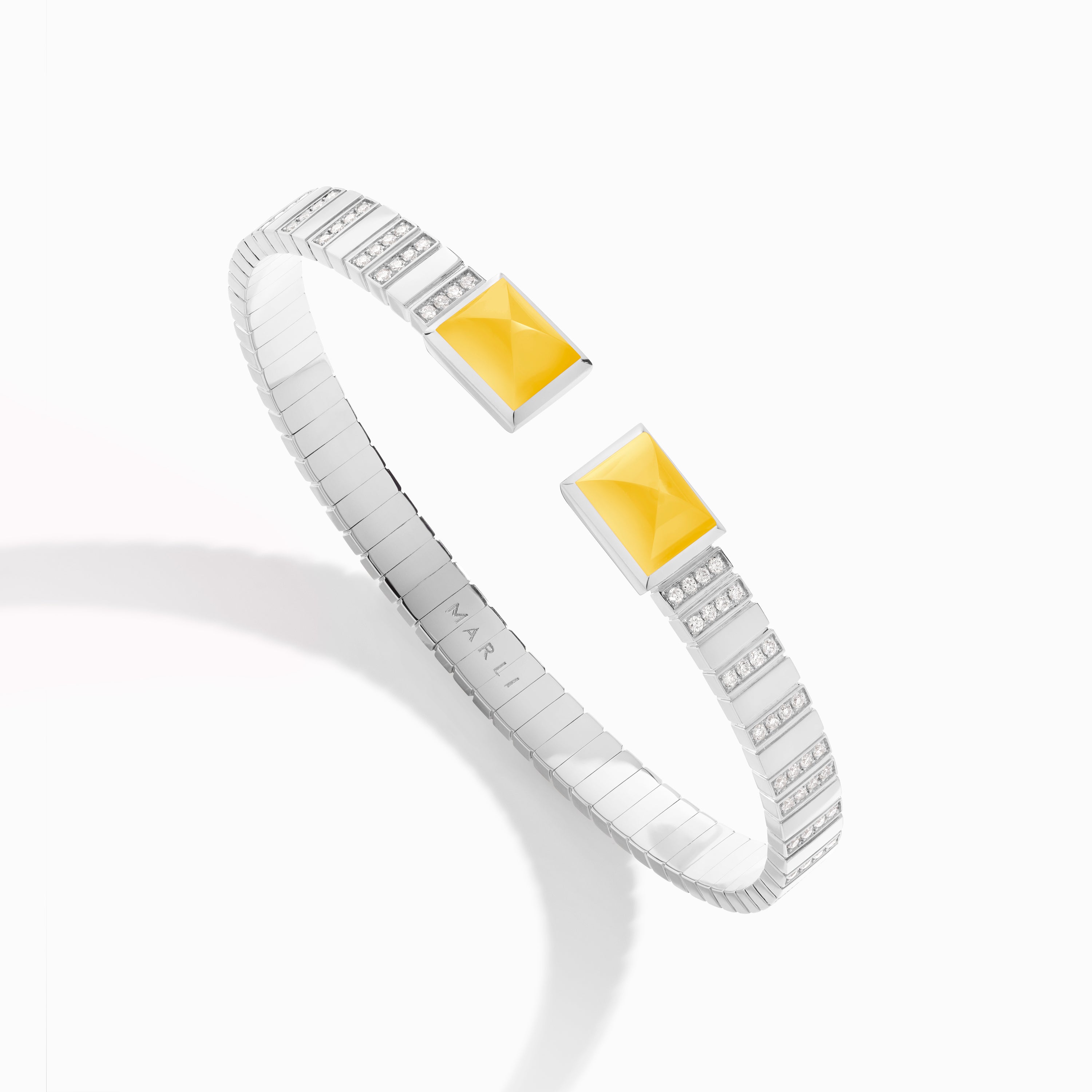 Cleo 2 Link Diamond Slip-On Bracelet — фото 103