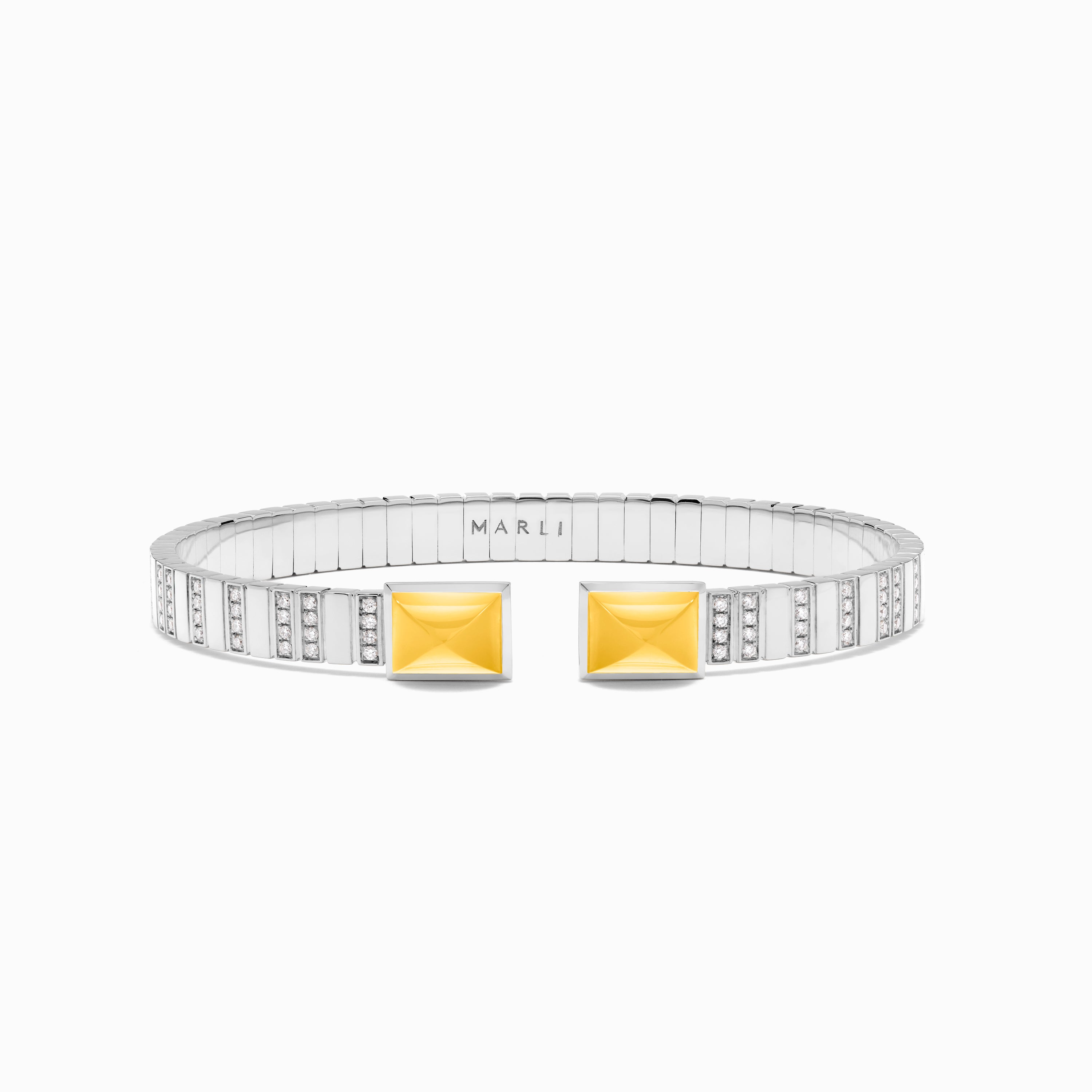 Cleo 2 Link Diamond Slip-On Bracelet — фото 93