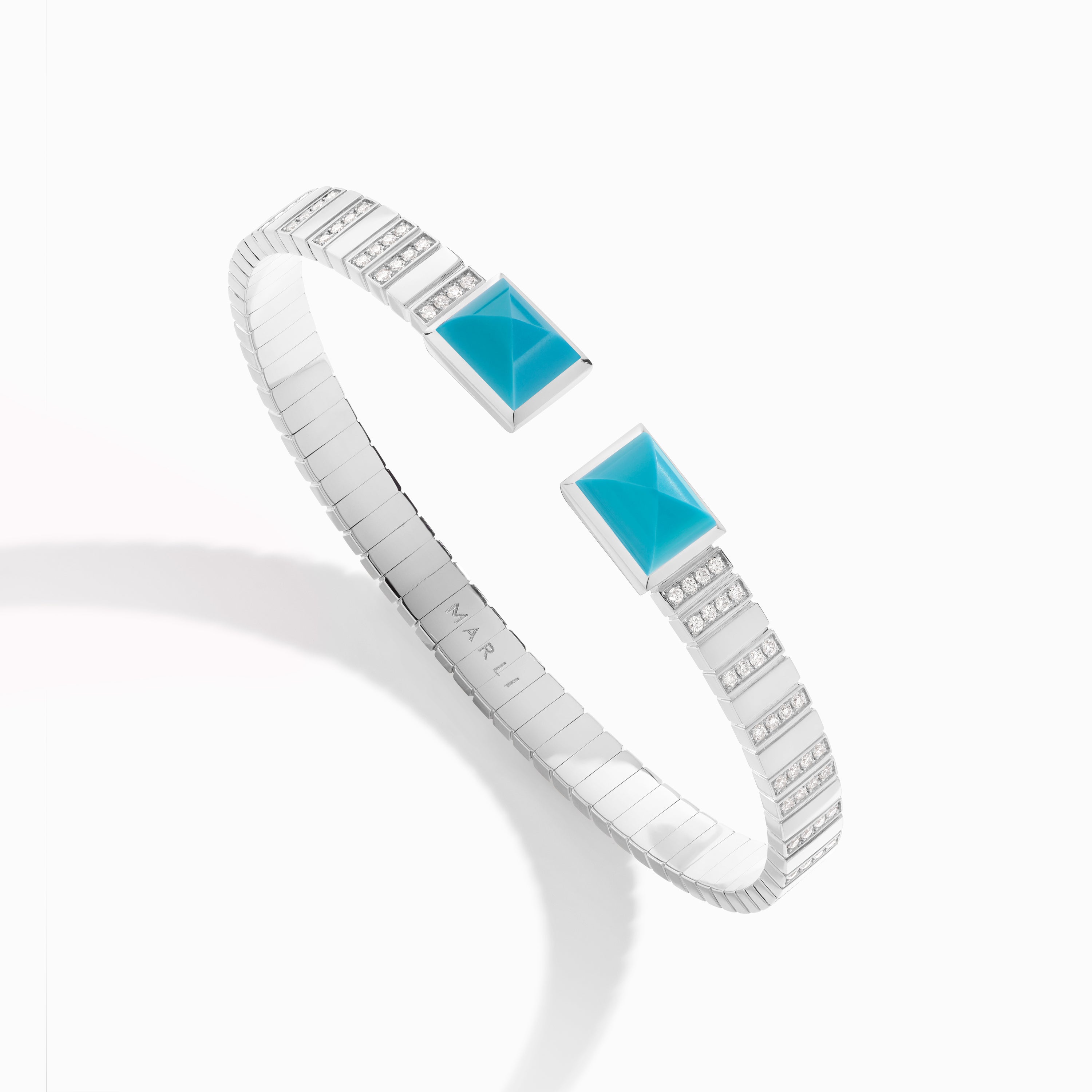Cleo 2 Link Diamond Slip-On Bracelet — фото 75