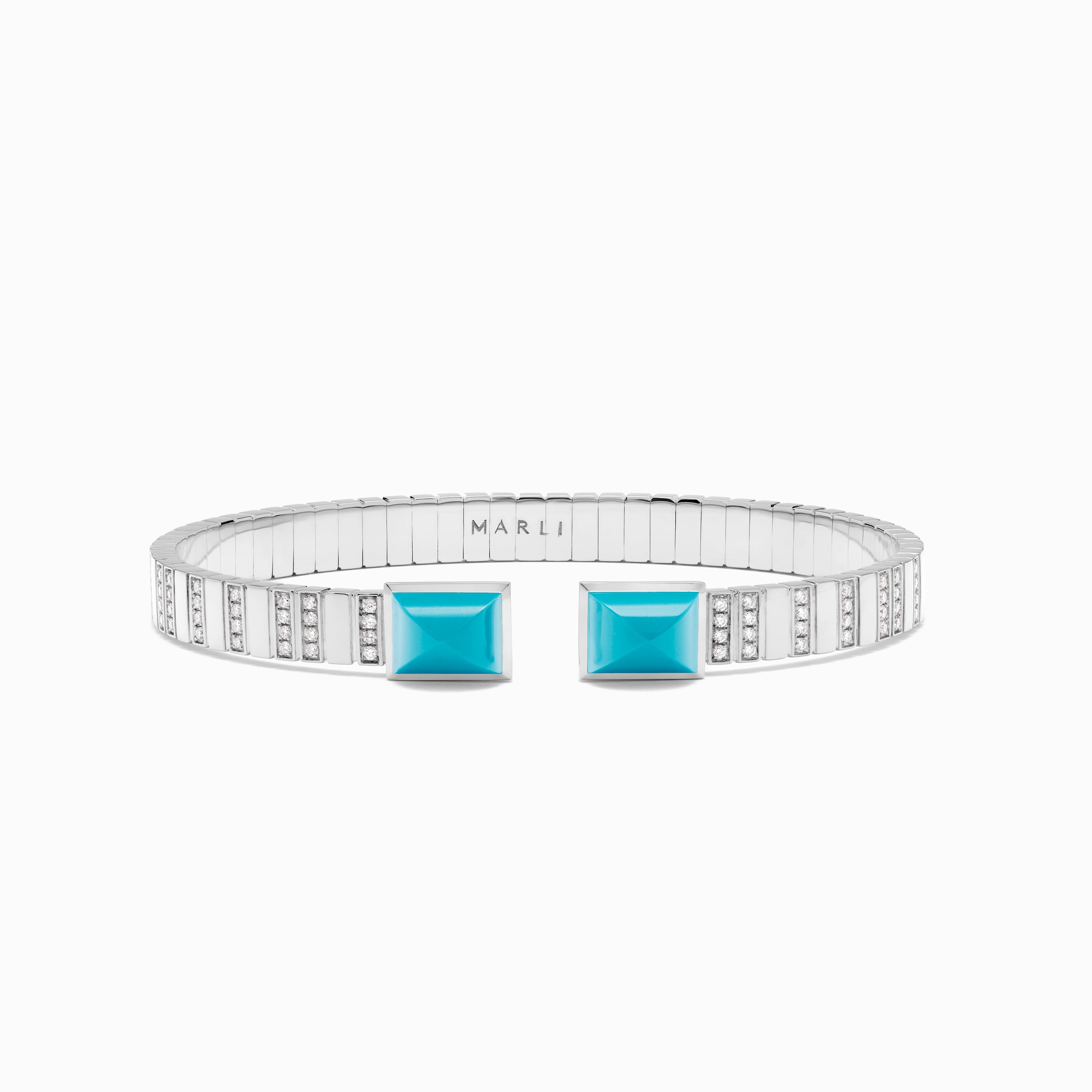 Cleo 2 Link Diamond Slip-On Bracelet — фото 66