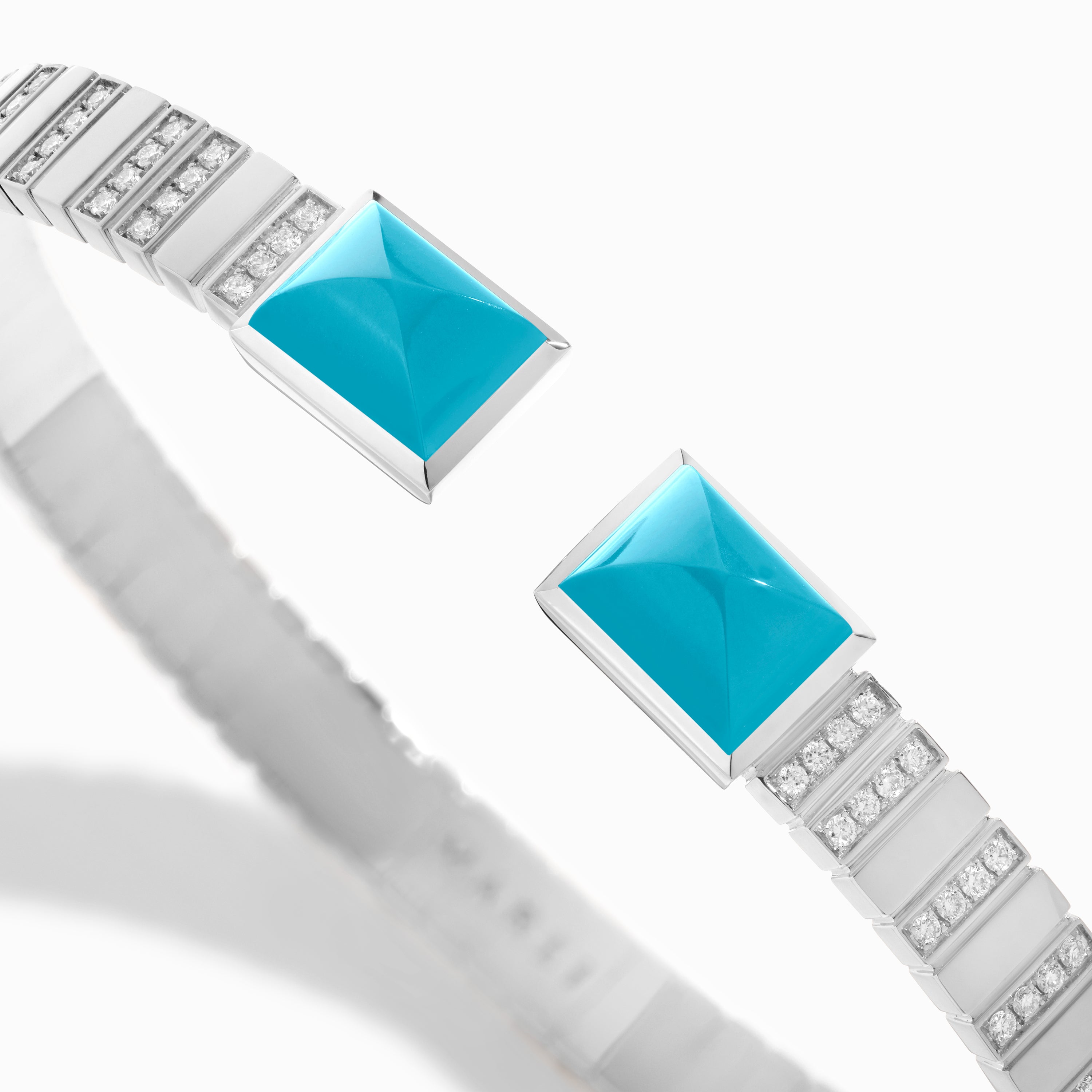 Cleo 2 Link Diamond Slip-On Bracelet — фото 68