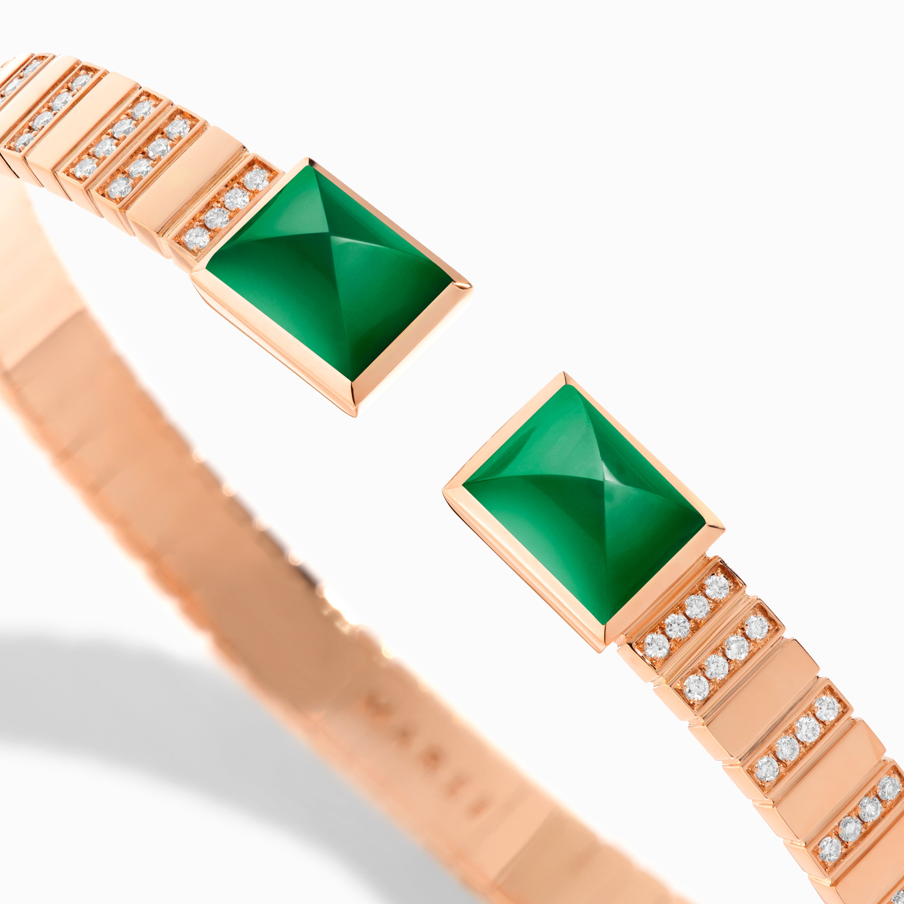 Cleo 2 Link Diamond Slip-On Bracelet — фото 83