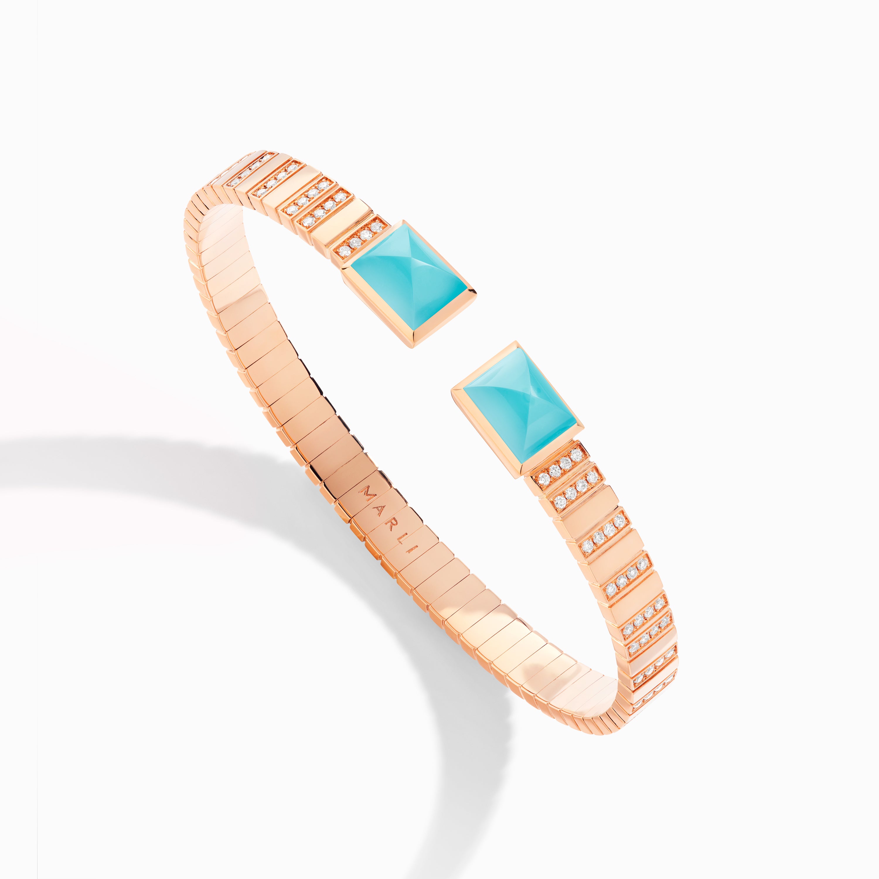 Cleo 2 Link Diamond Slip-On Bracelet — фото 98