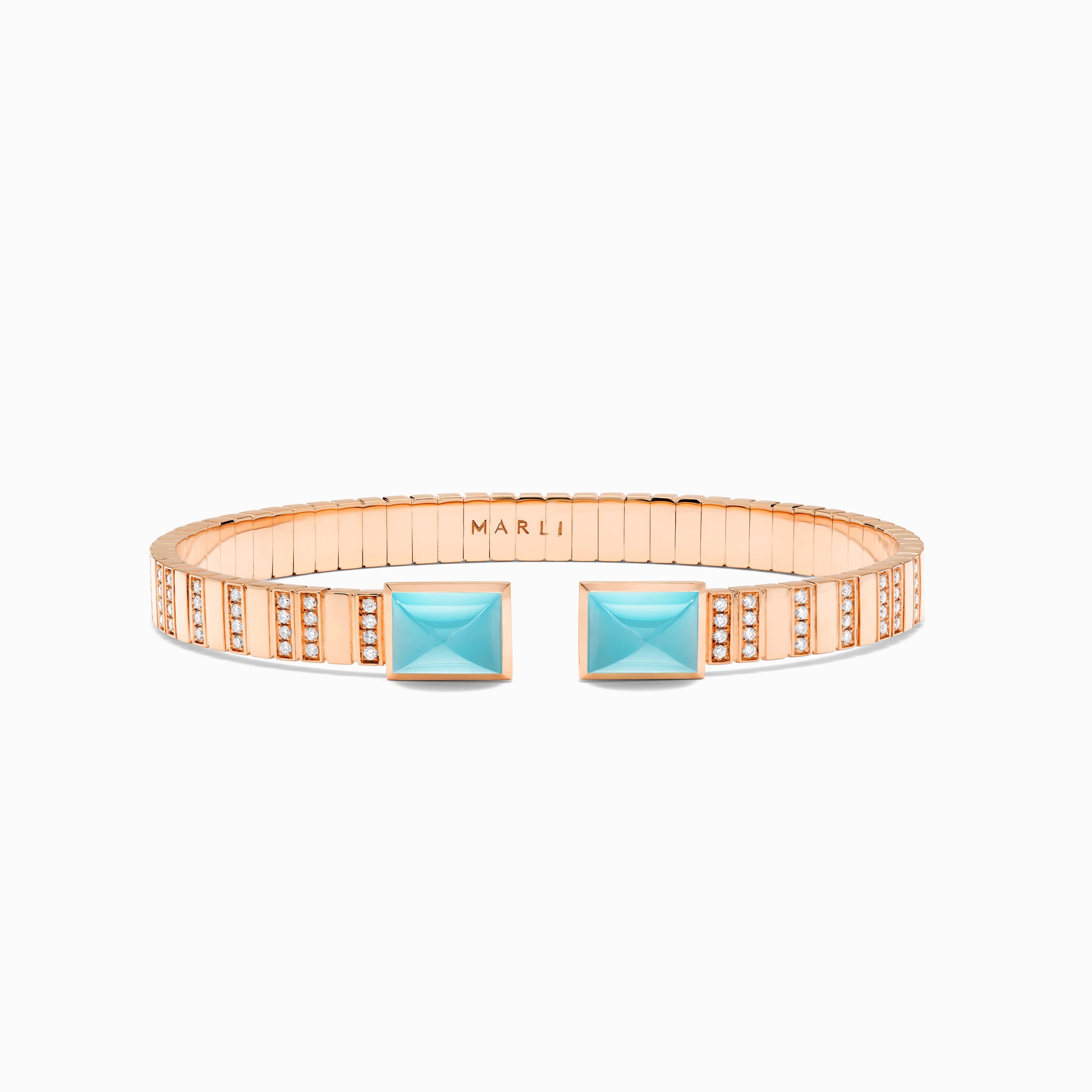 Cleo 2 Link Diamond Slip-On Bracelet — фото 50