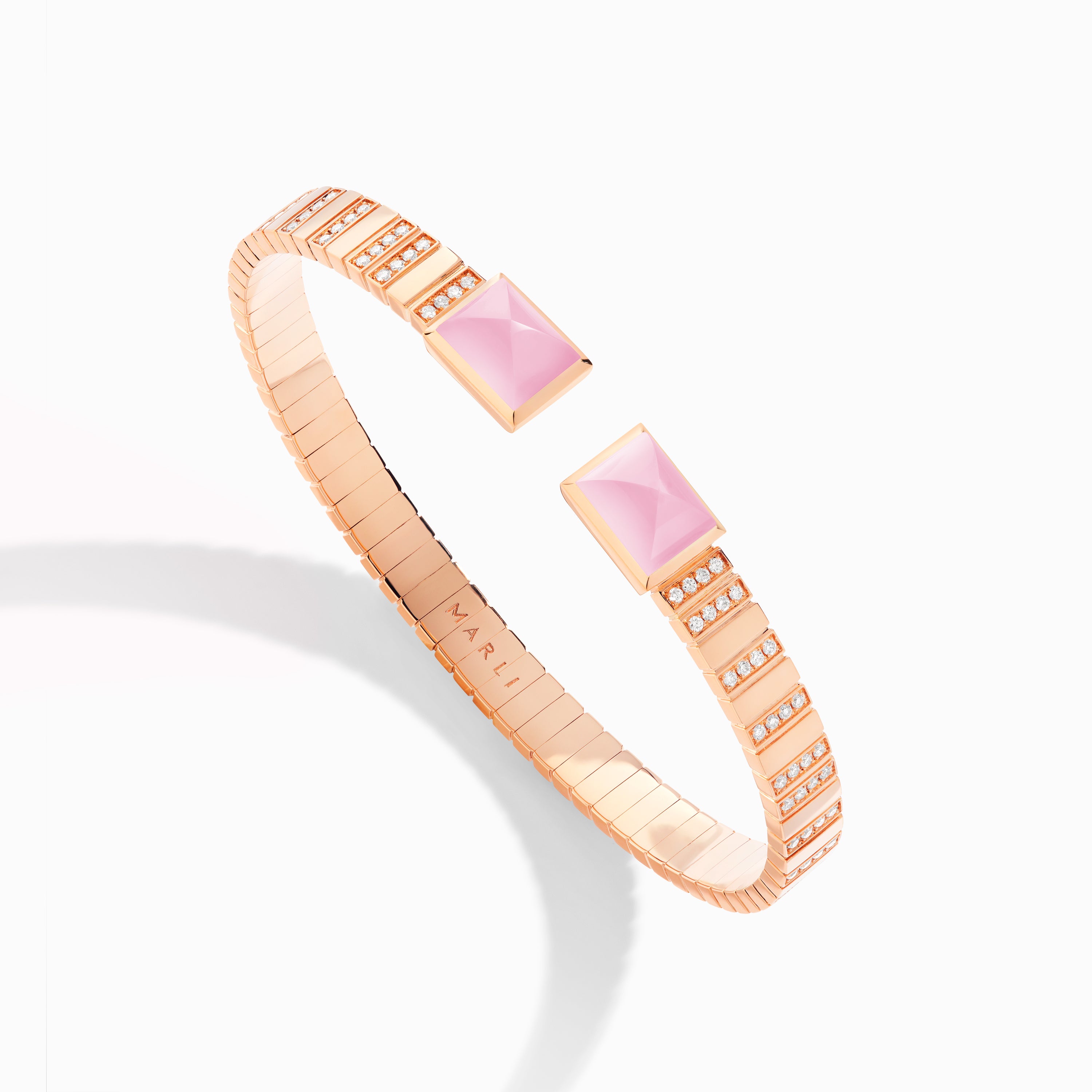 Cleo 2 Link Diamond Slip-On Bracelet — фото 122