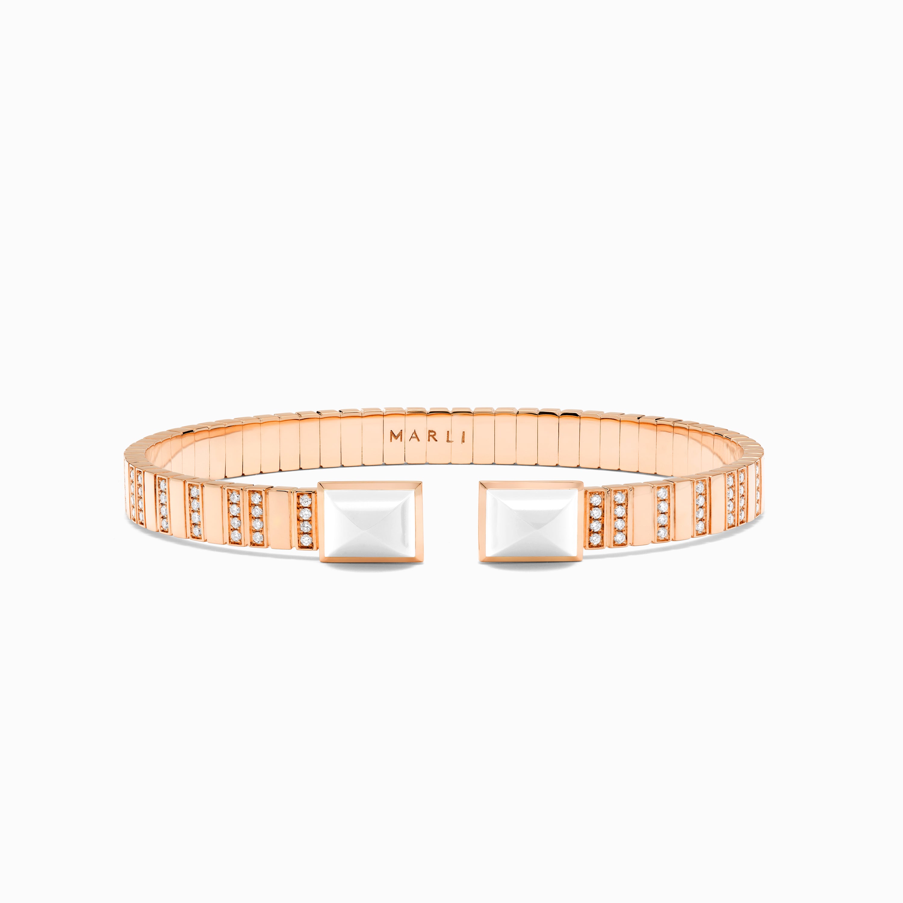 Cleo 2 Link Diamond Slip-On Bracelet — фото 114