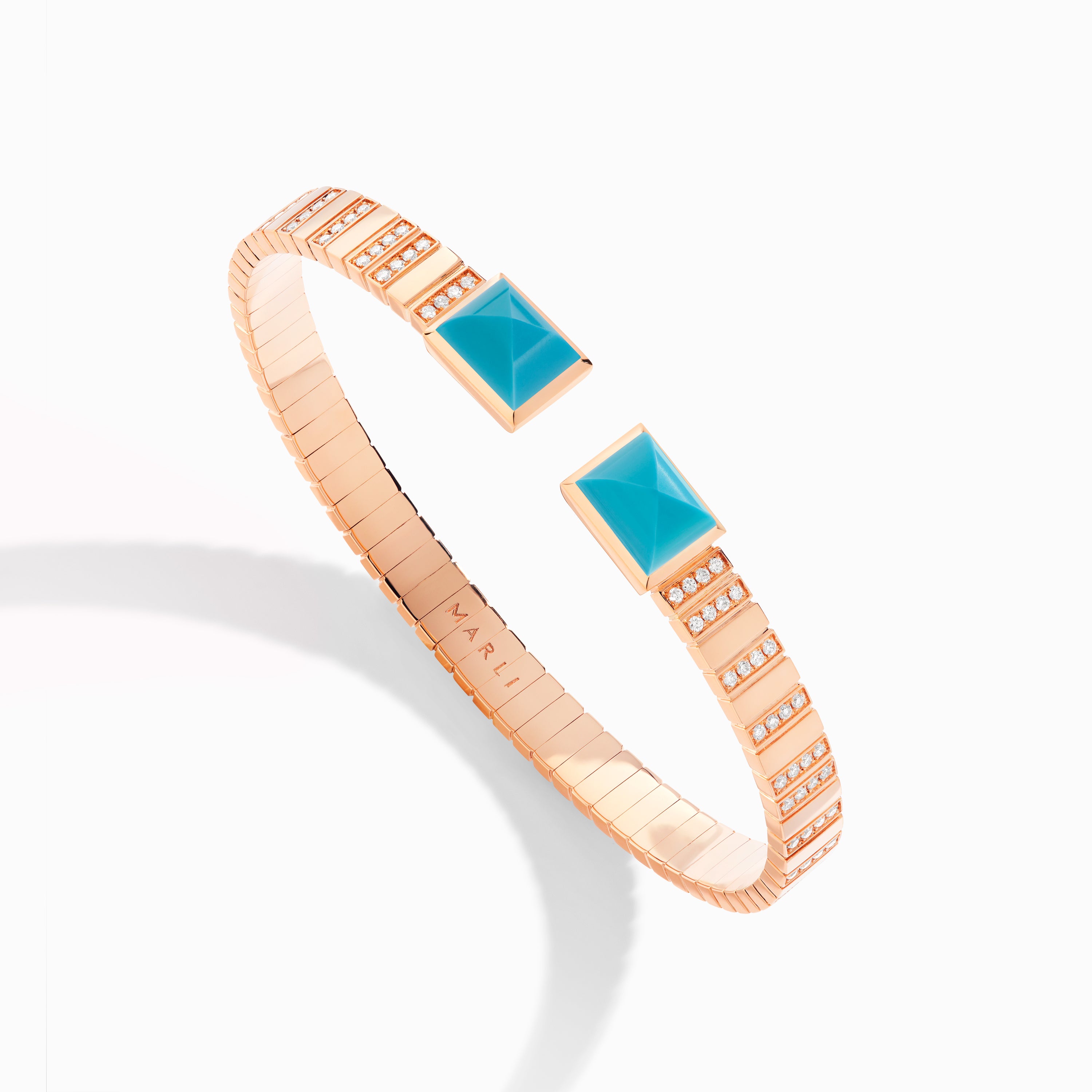 Cleo 2 Link Diamond Slip-On Bracelet — фото 96