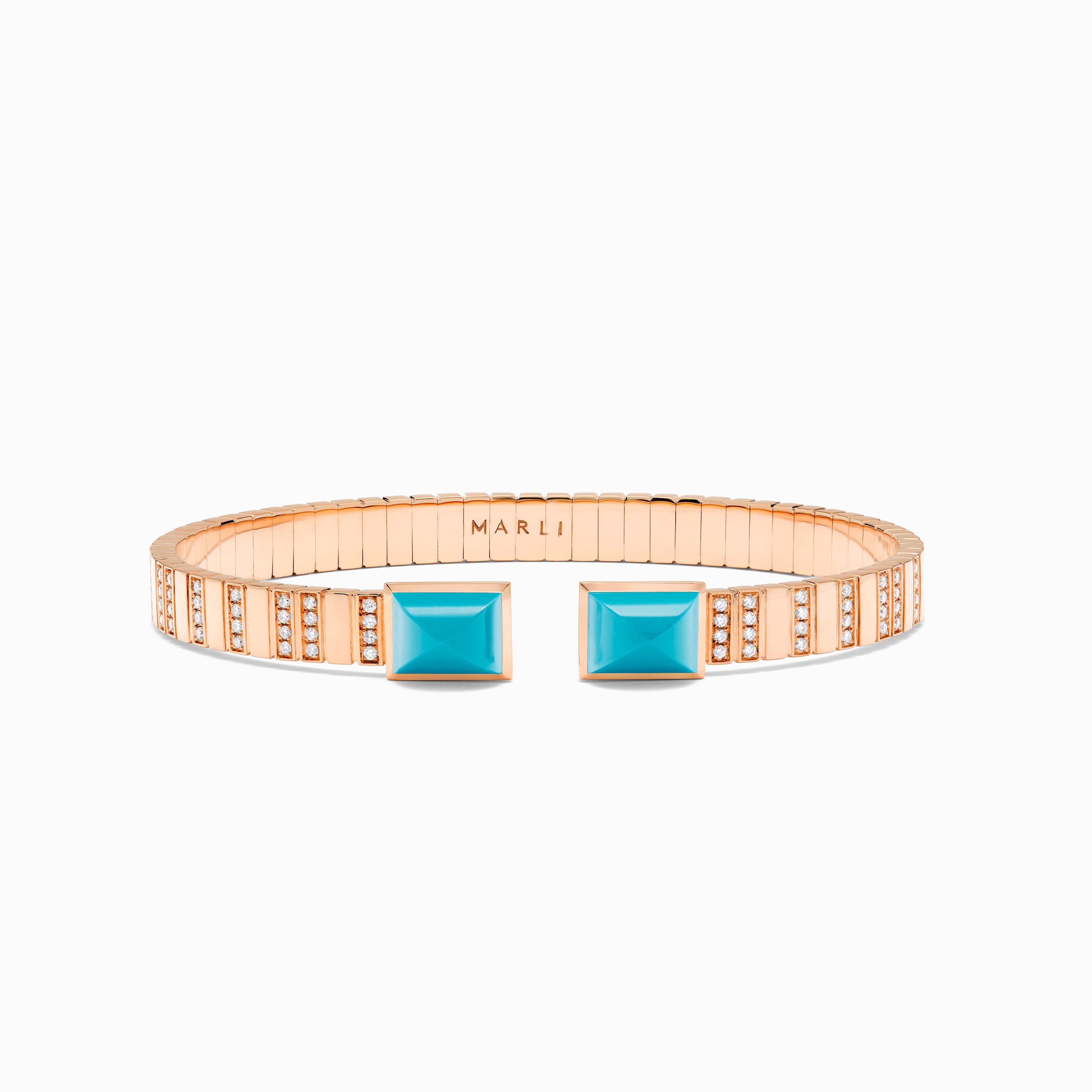 Cleo 2 Link Diamond Slip-On Bracelet — фото 132