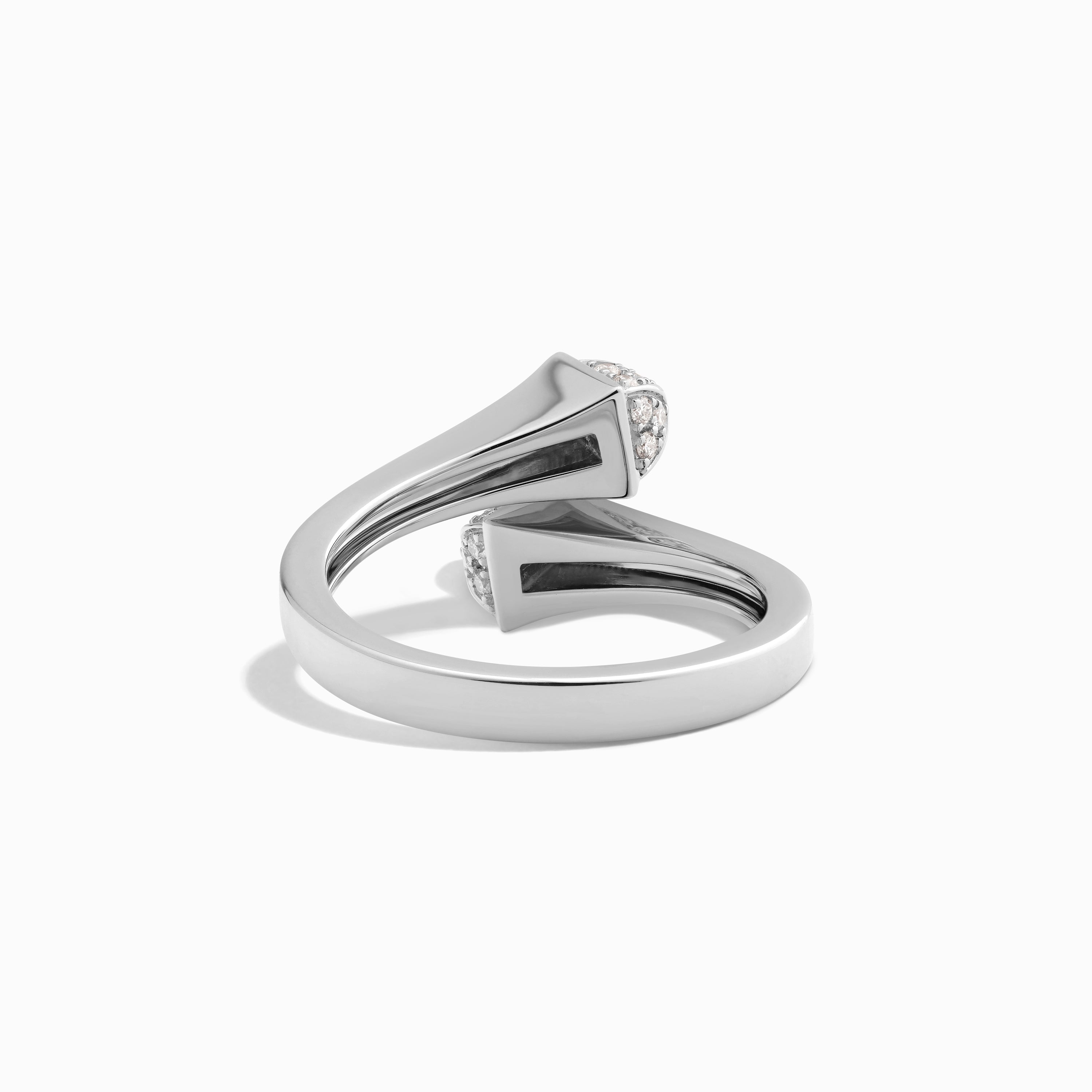 Cleo Gold Slim Ring with Diamond Pyramids — фото 5