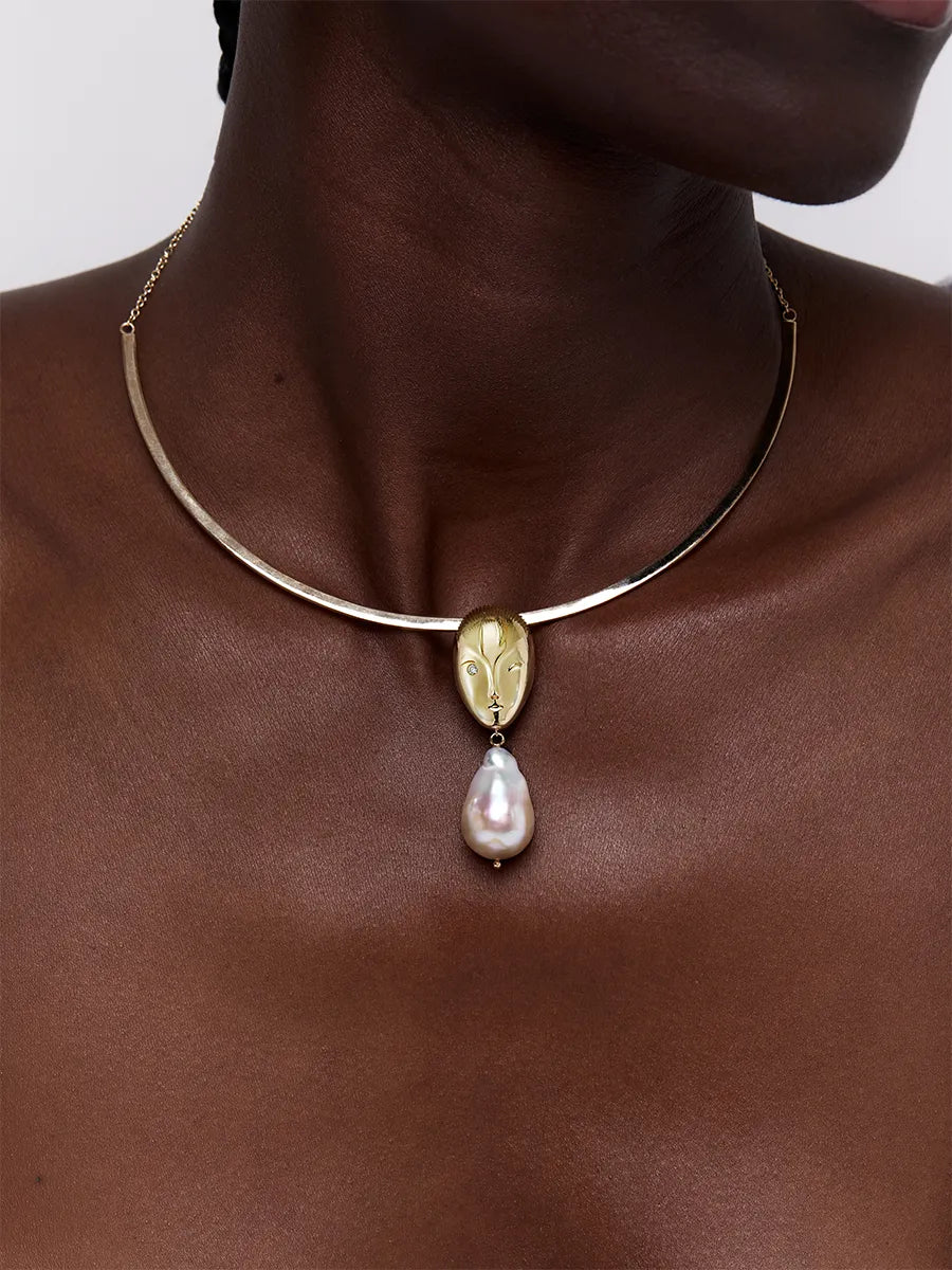 14kt Eve Baroque Pearl Necklace — фото 2