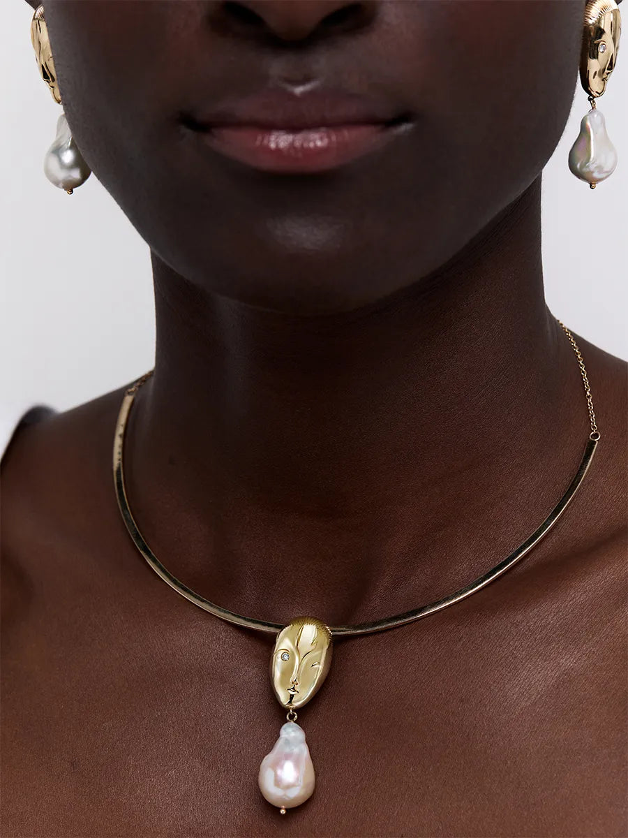 14kt Eve Baroque Pearl Necklace — фото 3